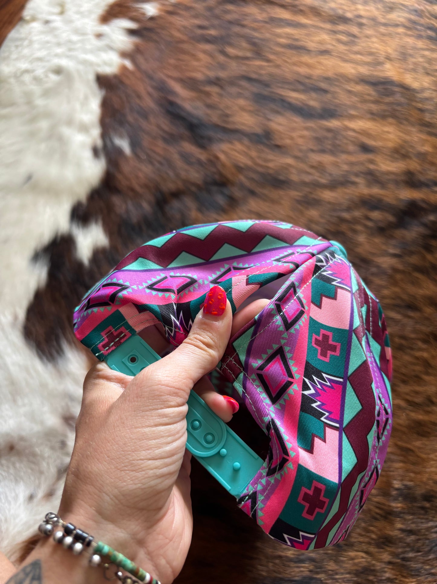 Aztec Concho Trucker Hat *READY TO SHIP*