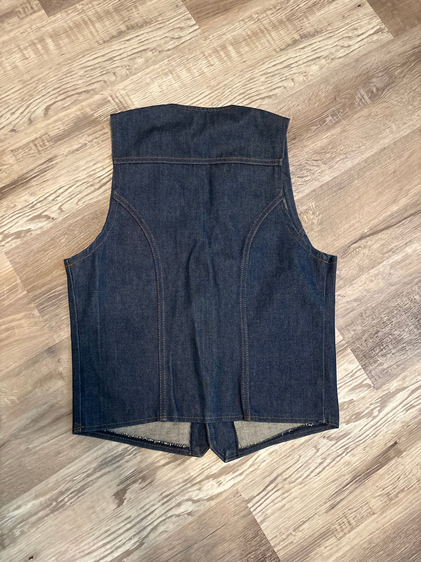 *VINTAGE* HARLEY DAVIDSON X WRANGLER DENIM VEST