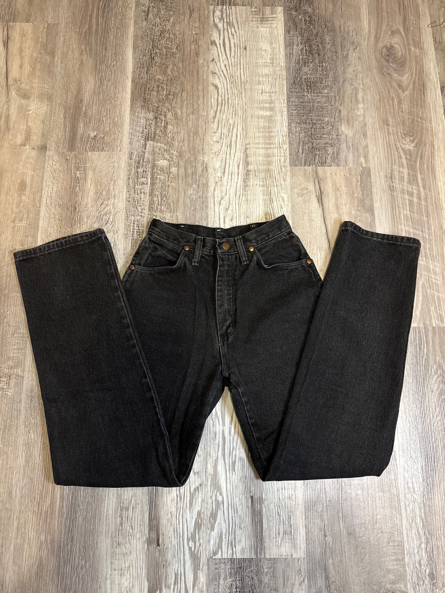 25” BLACK WRANGLER JEANS *VINTAGE*