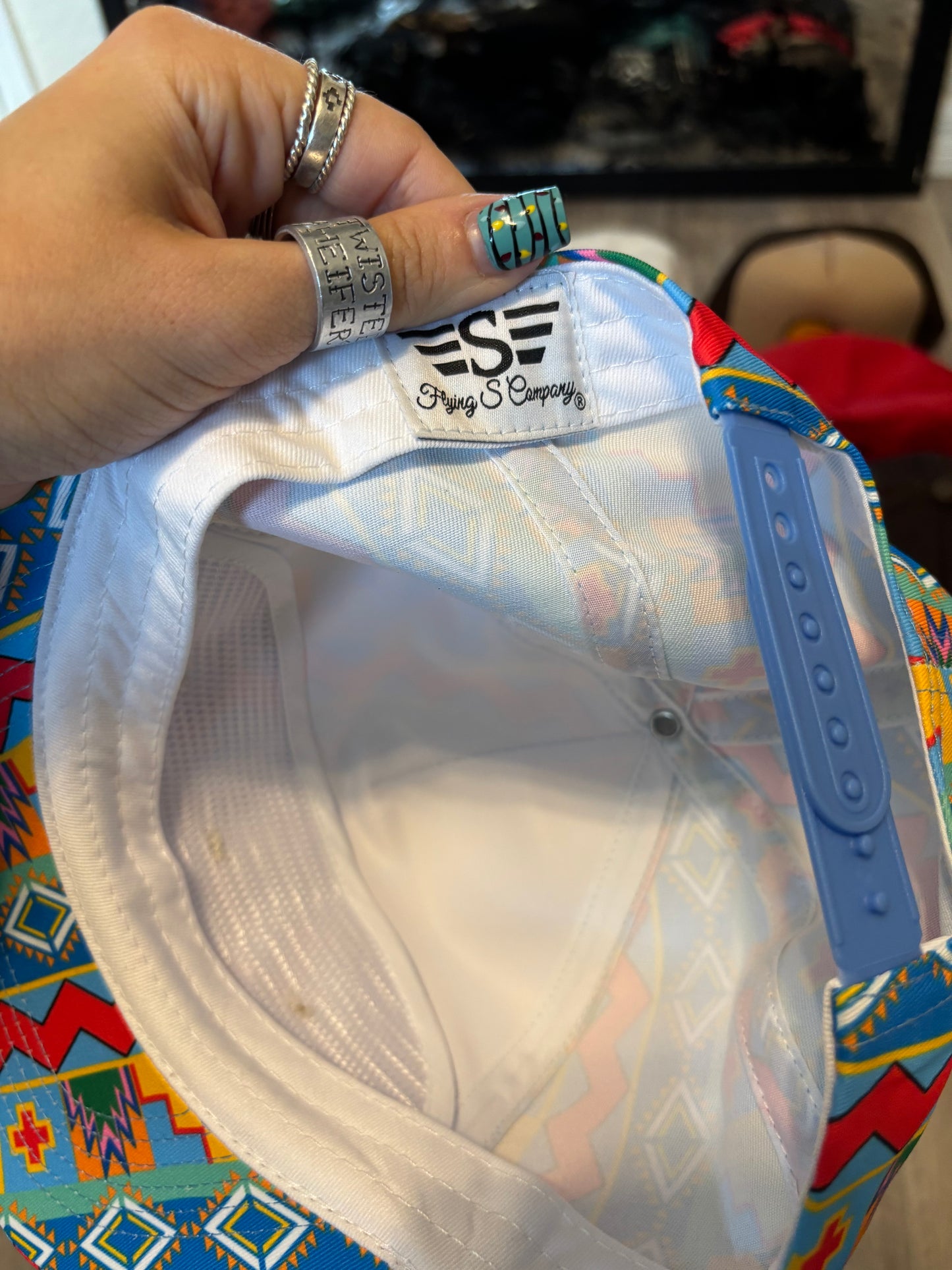 *READY TO SHIP* AZTEC CONCHO TRUCKER HAT