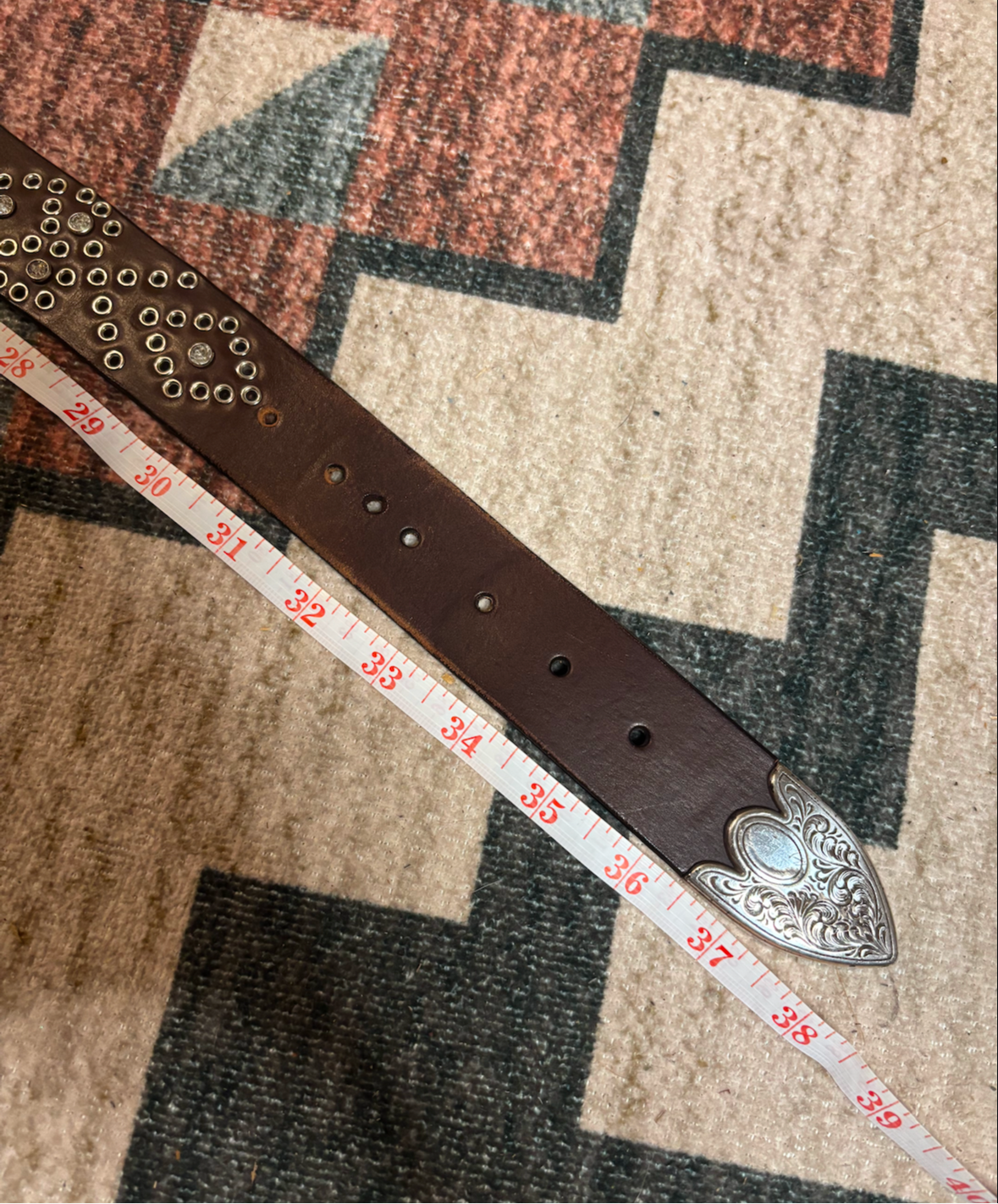 RHINESTONE COWGIRL BELT *VINTAGE*