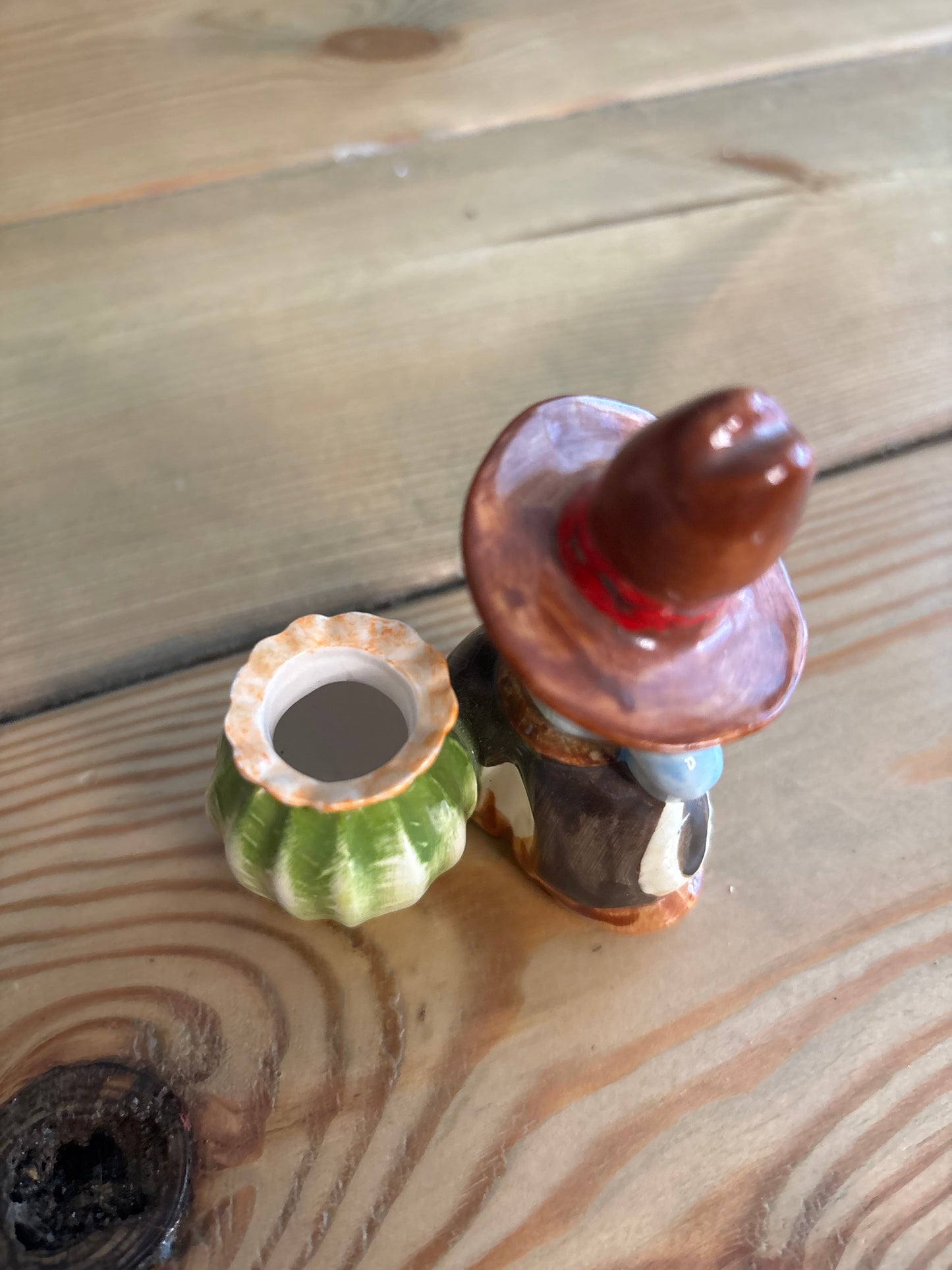 *VINTAGE* SOMBRERO MAN TOOTHPICK HOLDER