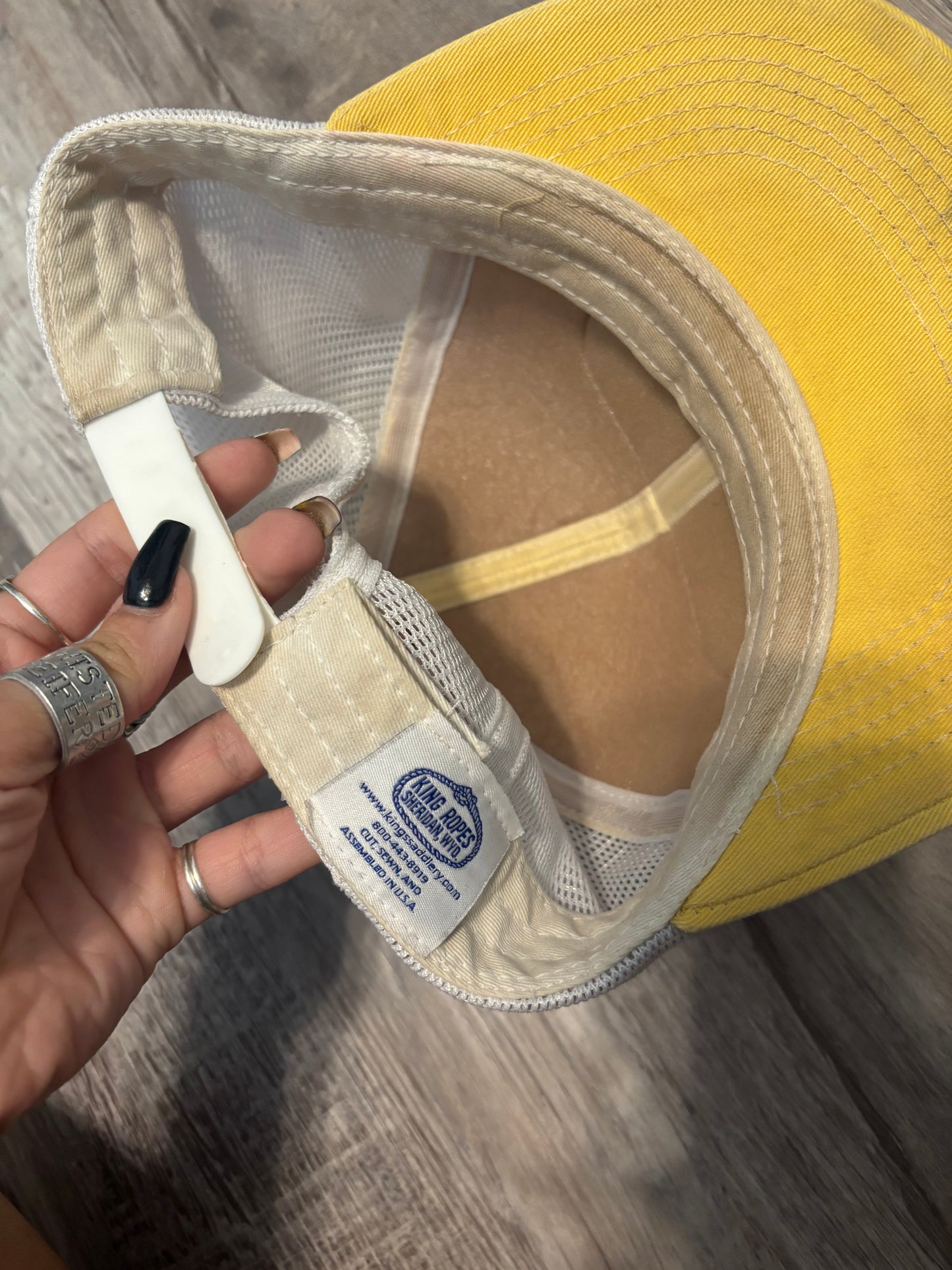 KING ROPES TRUCKER SNAPBACK HAT