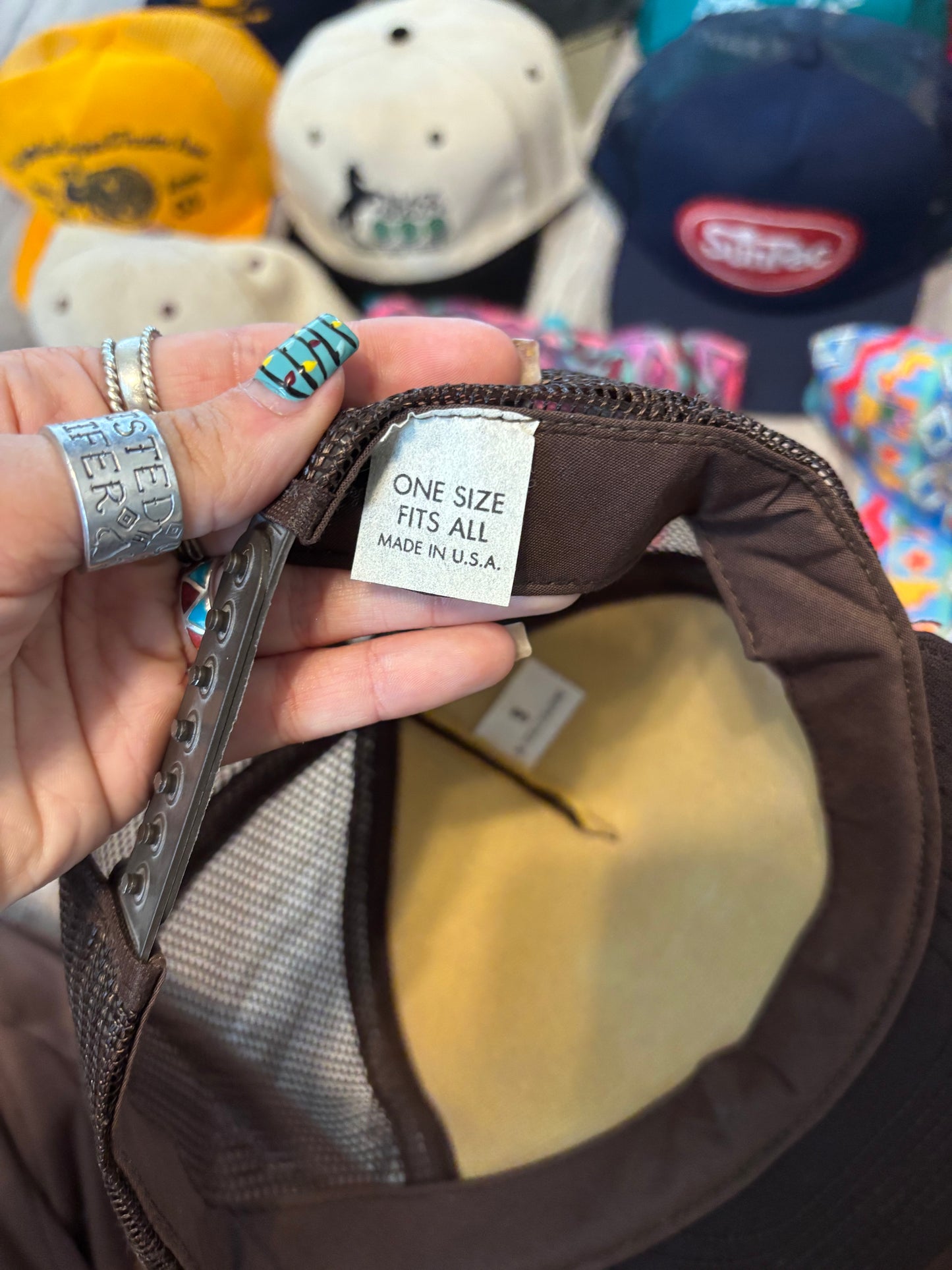 *VINTAGE* COX ELECTRIC MULBERRY FL TRUCKER HAT