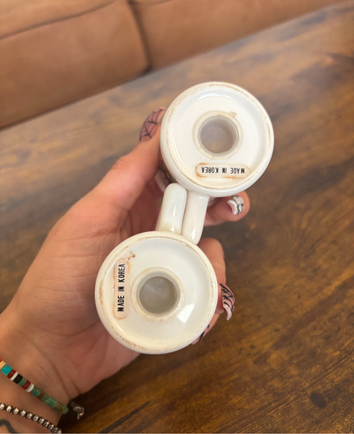 WYOMING SALT & PEPPER SHAKER SET *VINTAGE*