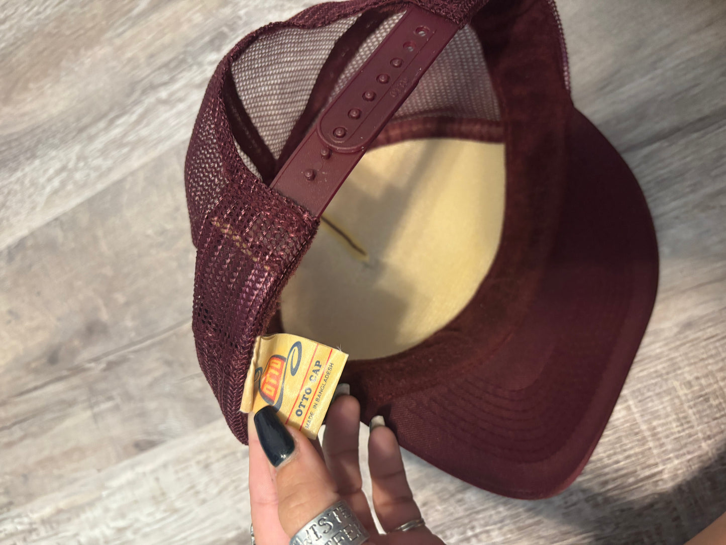 MULESHOE TX TRUCKER SNAPBACK HAT *VINTAGE*