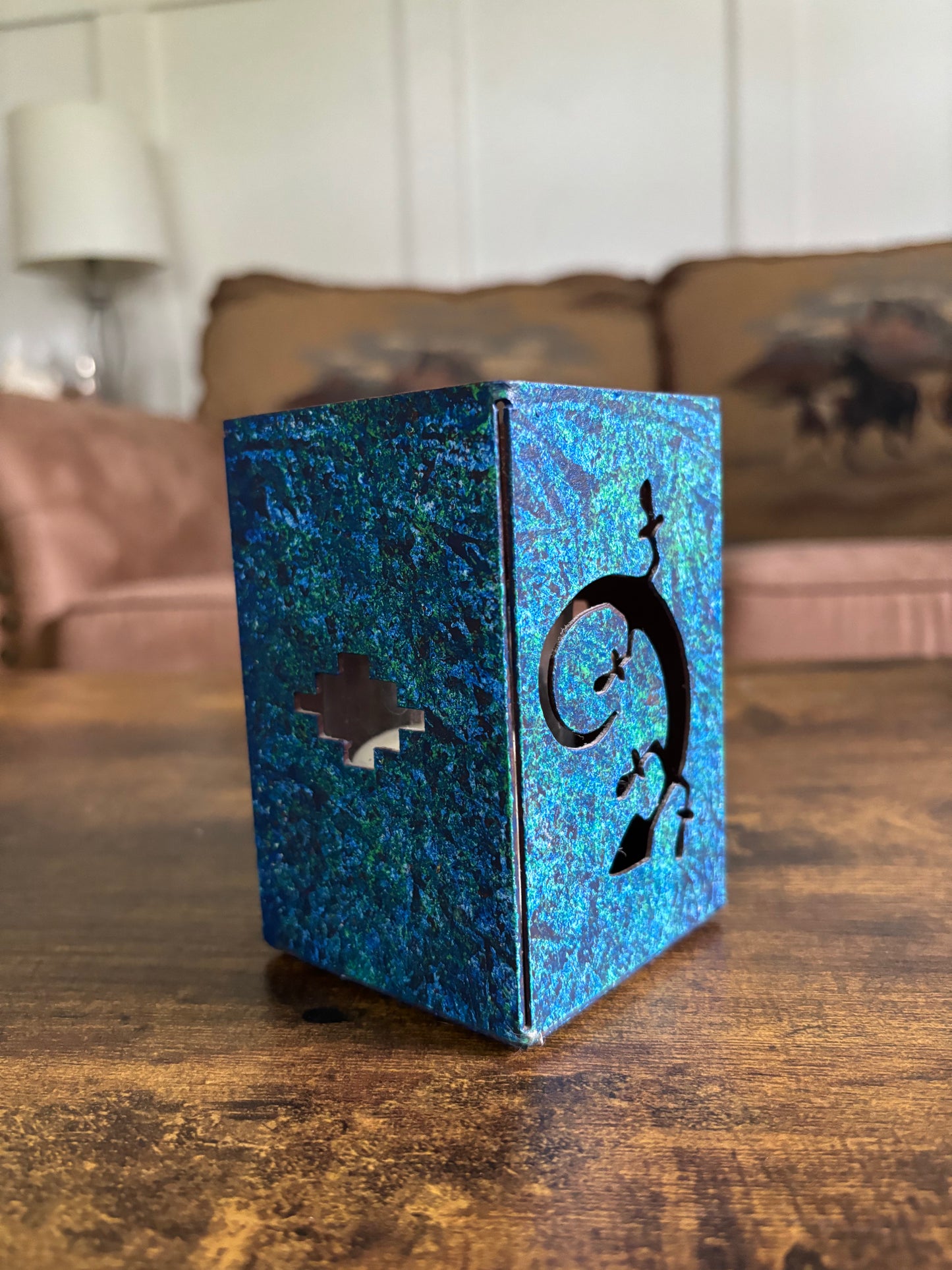 SOUTHWESTERN TEALIGHT *VINTAGE*