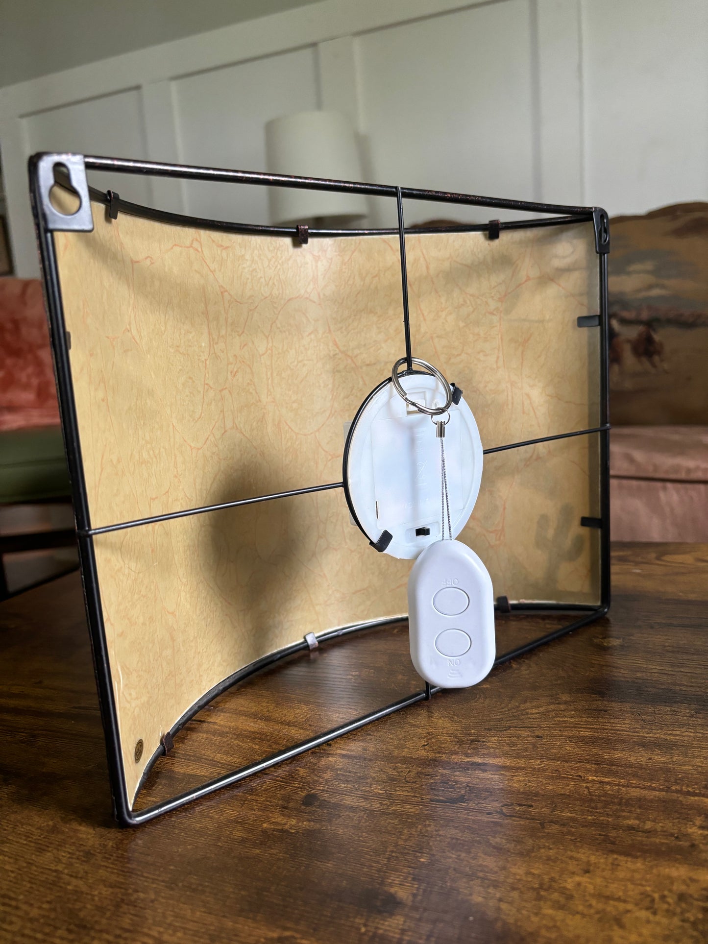 WESTERN RIDER WALL LAMP *VINTAGE*