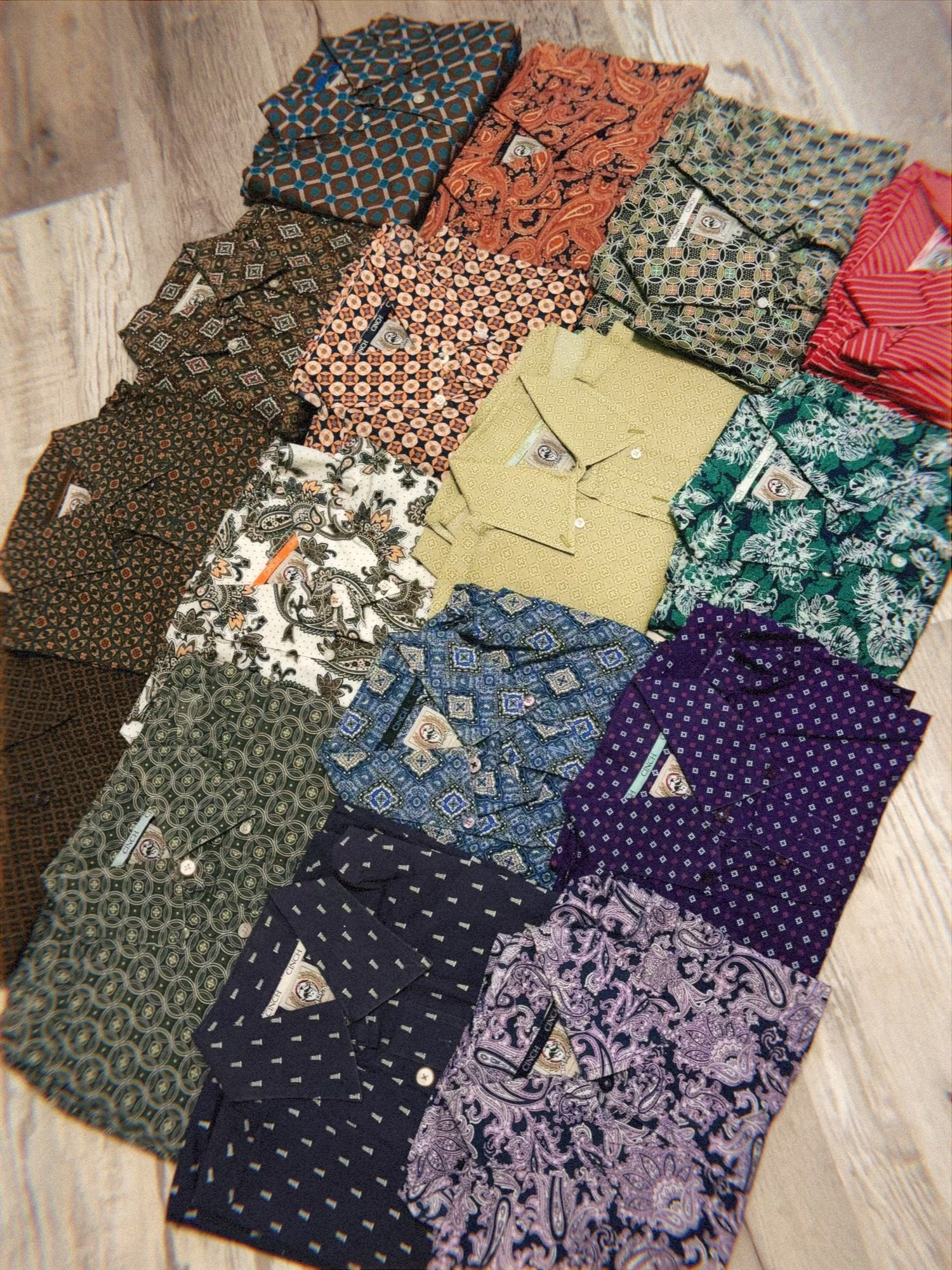 CINCH BUTTON UP DROP