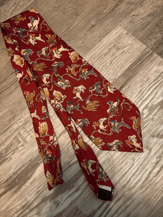 TABASCO BRONC RODEO SILK NECK TIE
