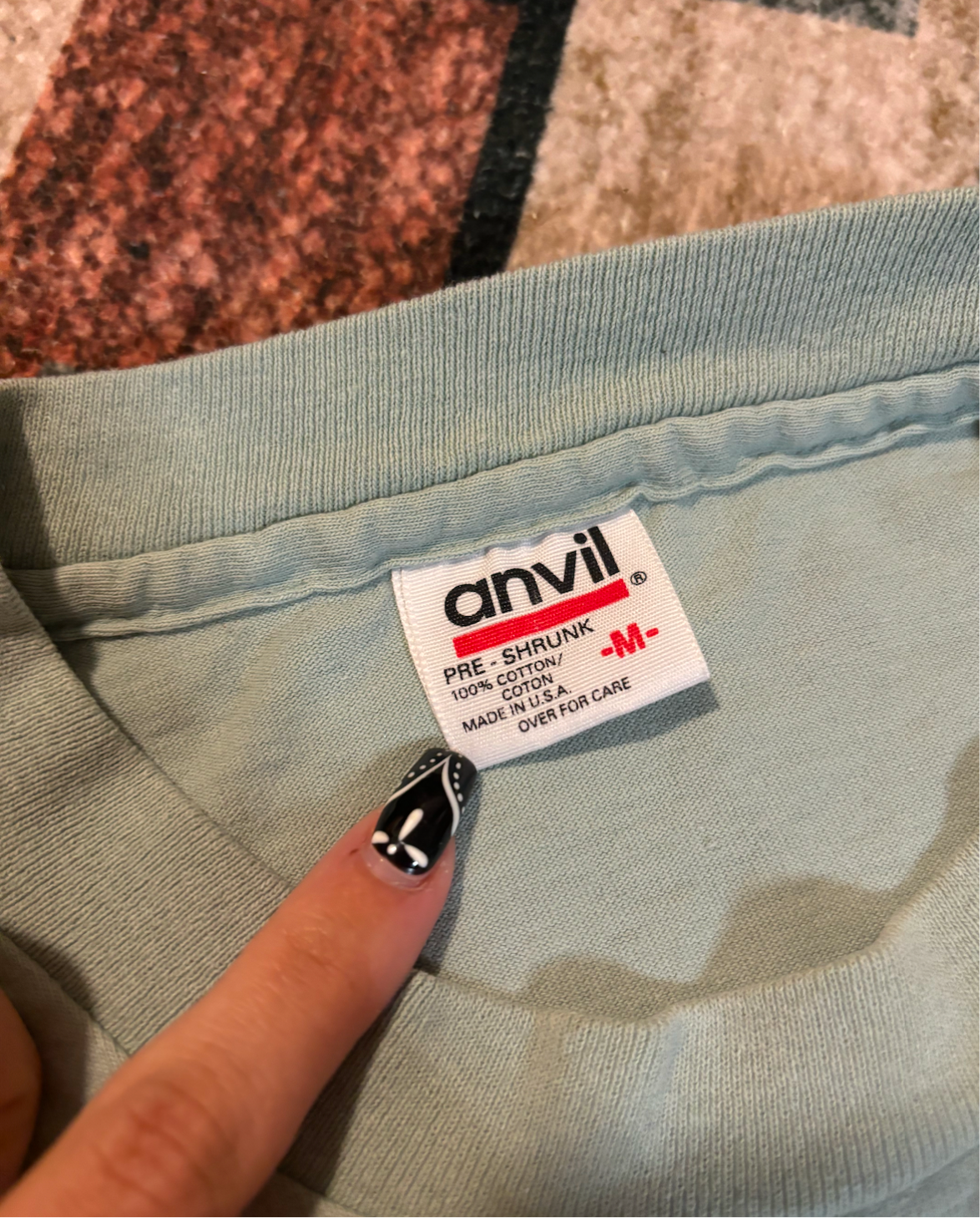 TURQUOISE BEAR DREAMCATCHER TEE *VINTAGE*