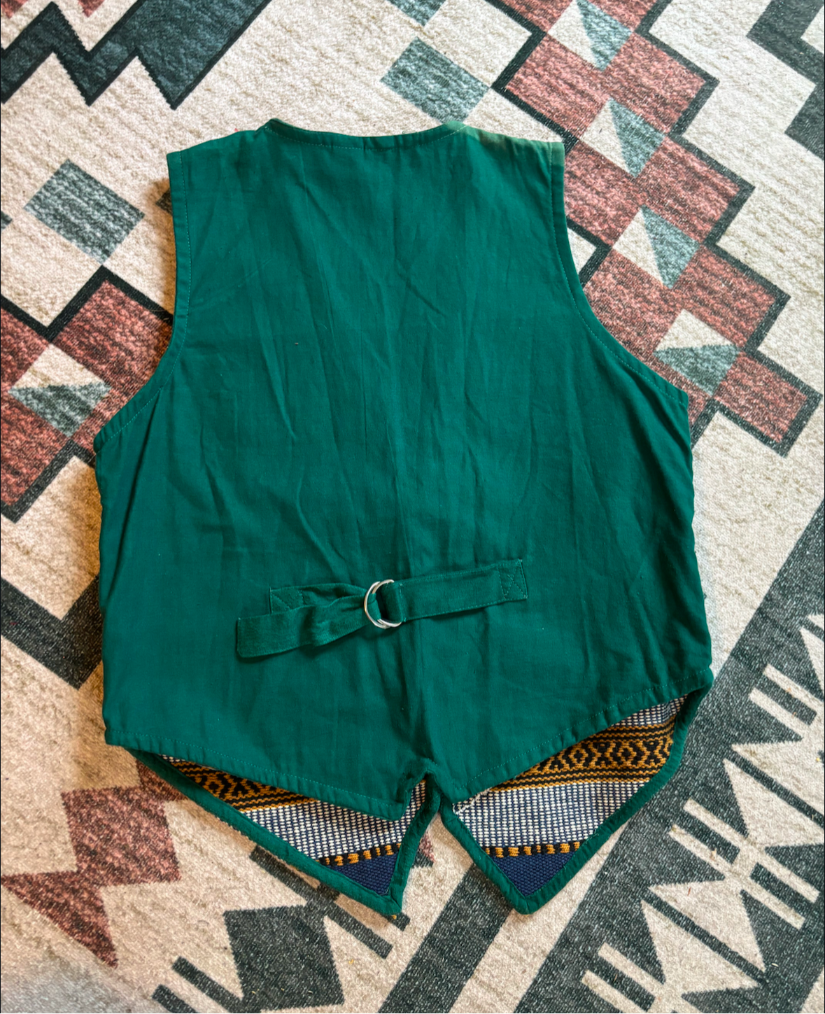 GRANNY PATCH VEST *VINTAGE*