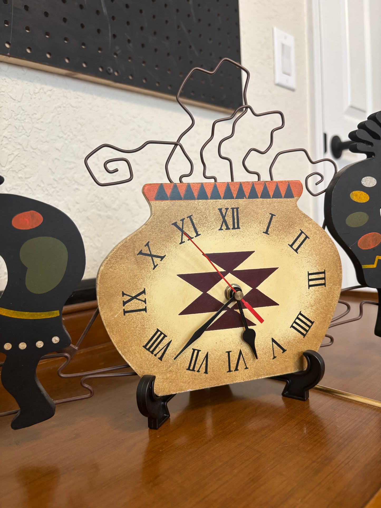 *VINTAGE* KOKOPELLI WALL CLOCK DECOR