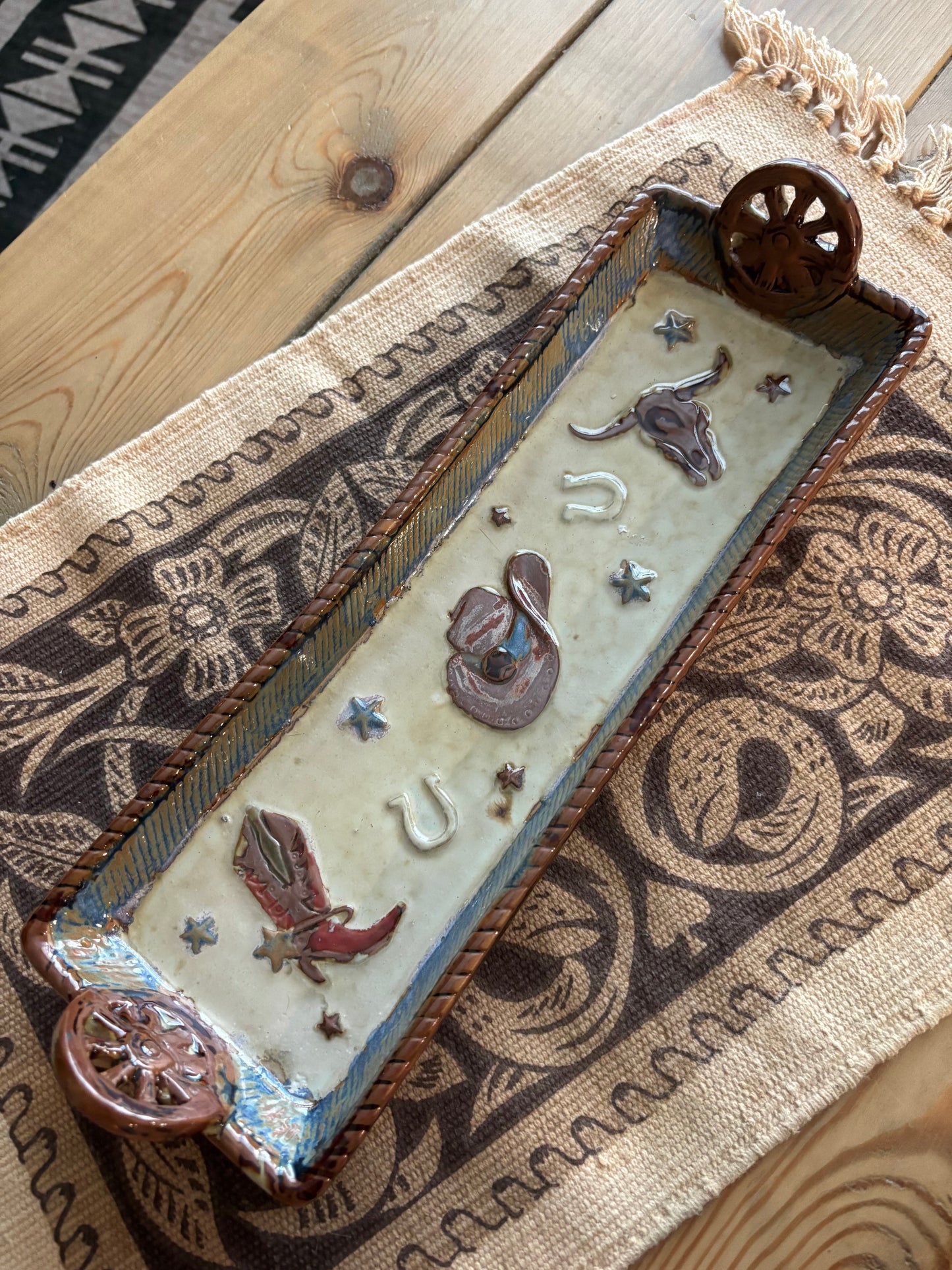 CANYON RANCH TRINKET COOKIE TRAY