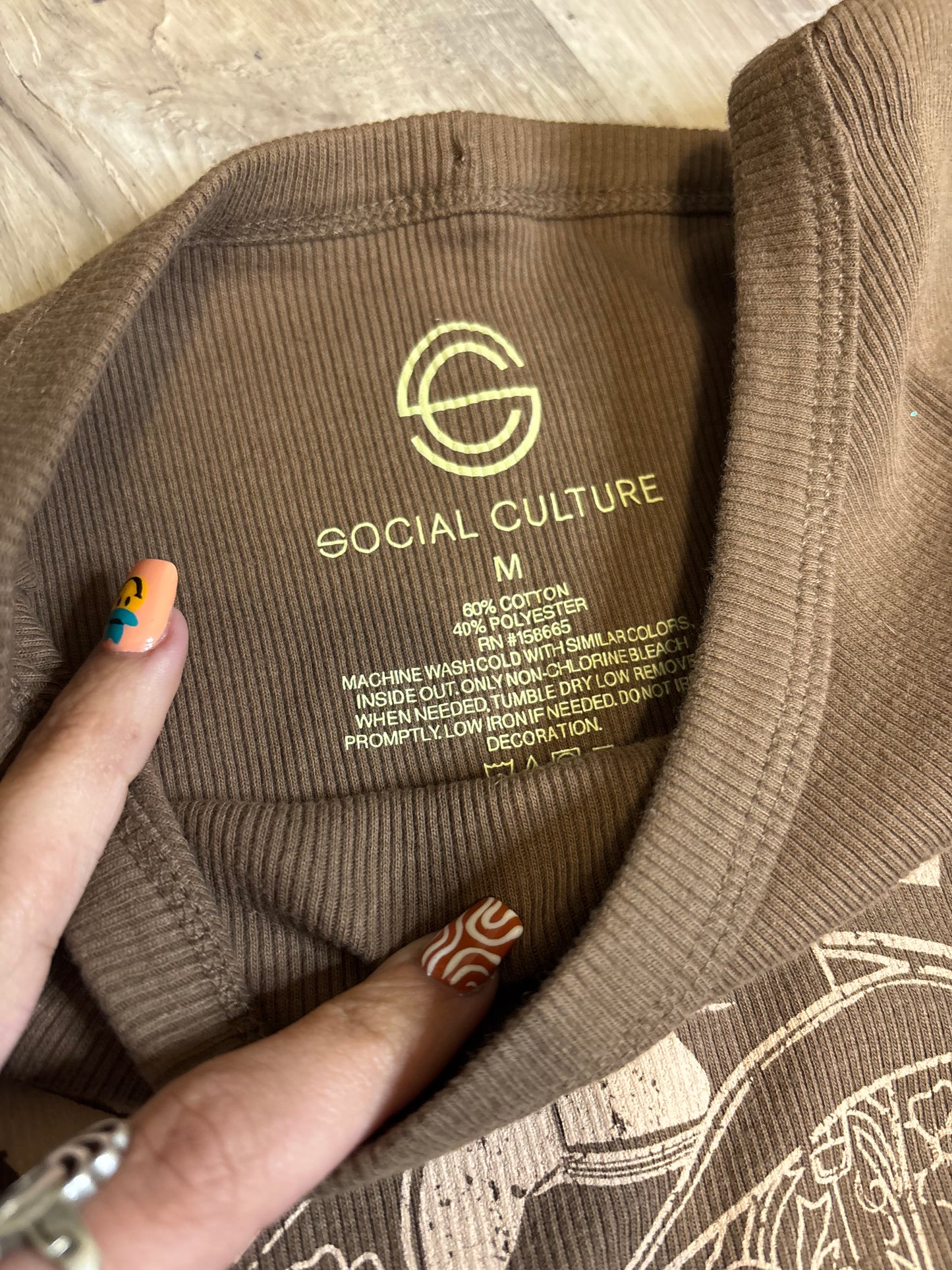 NASHVILLE TENNESSEE SOCIAL CLUB BABY TEE