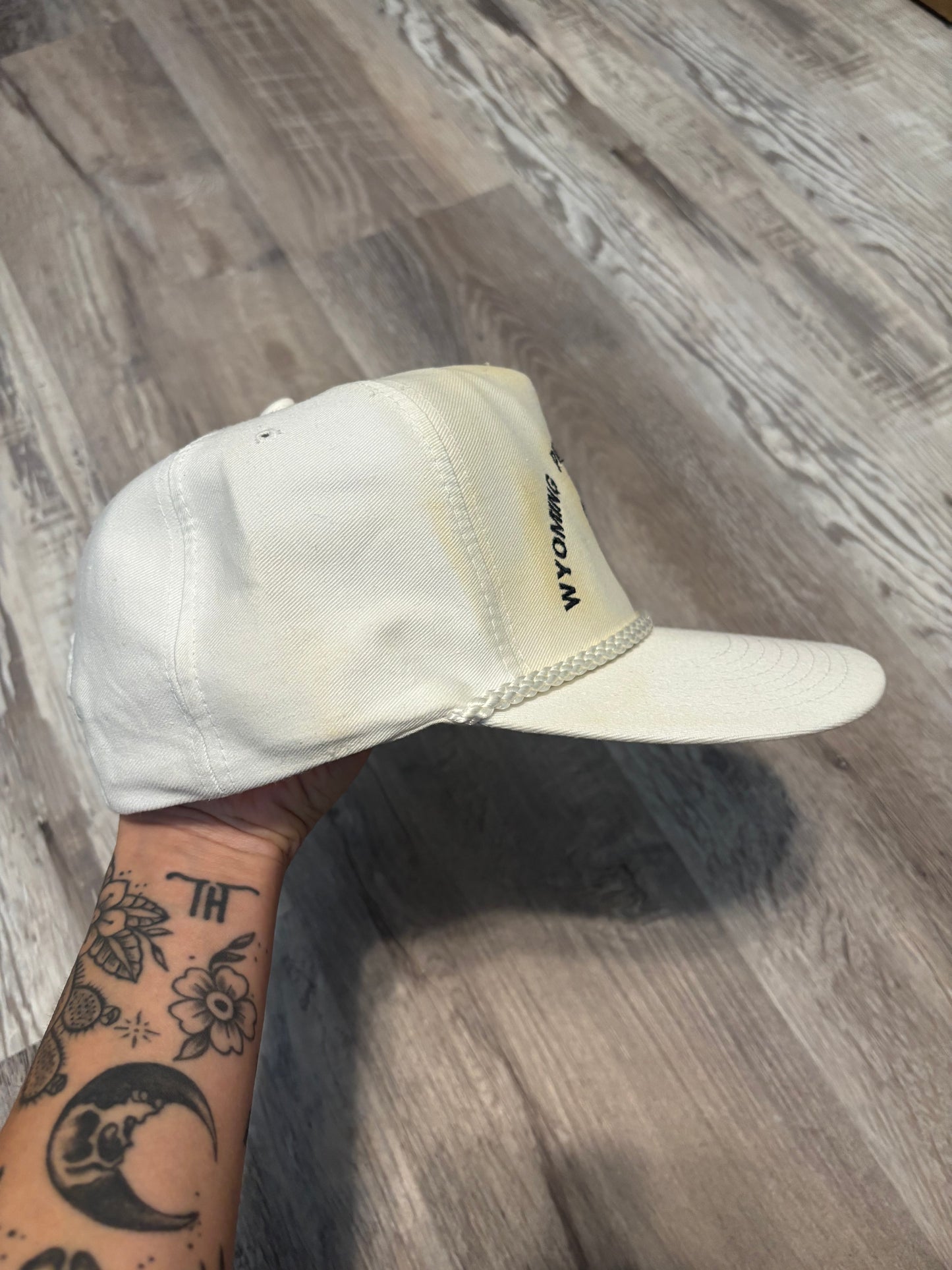 WYOMING PIPELINE COMPANY TRUCKER SNAPBACK HAT *VINTAGE*