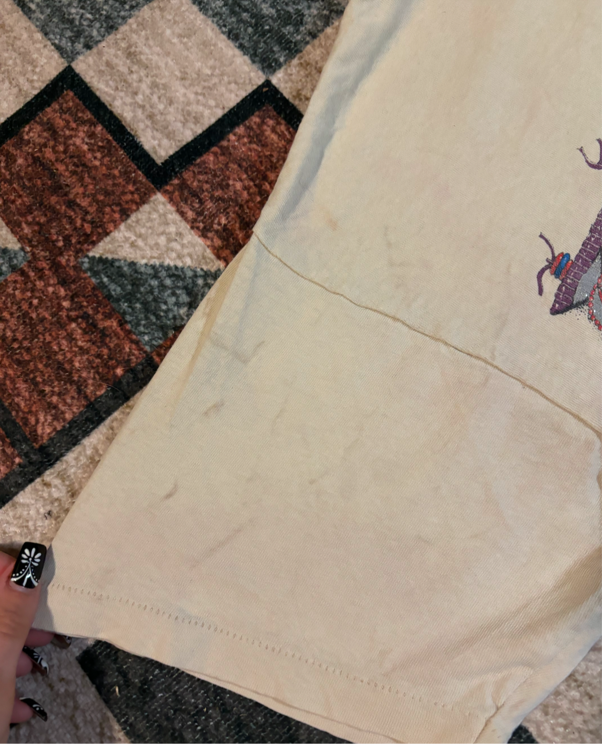 DIAMOND DUST SOUTH DAKOTA WOLF TEE *VINTAGE*