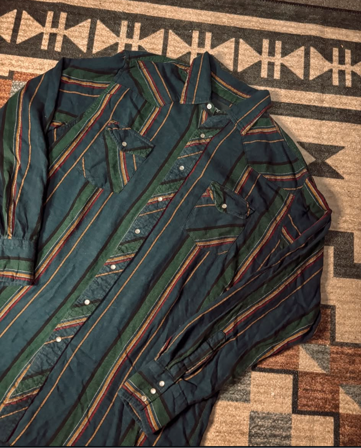 SOFT WRANGLER PEARL SNAP *VINTAGE*