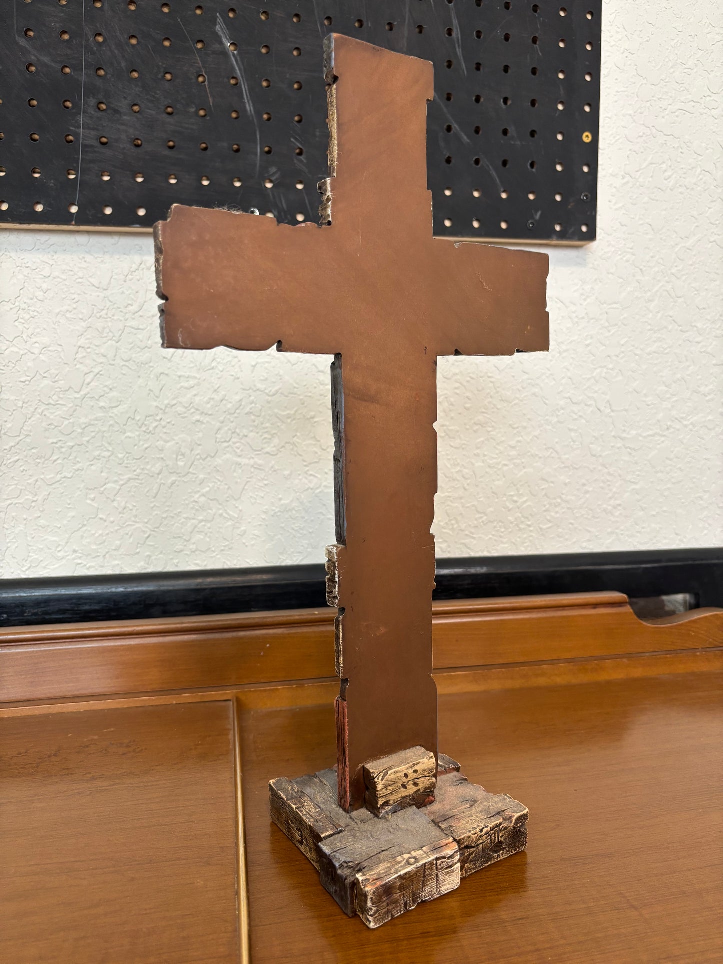 WESTERN RUSTIC CROSS DECOR
