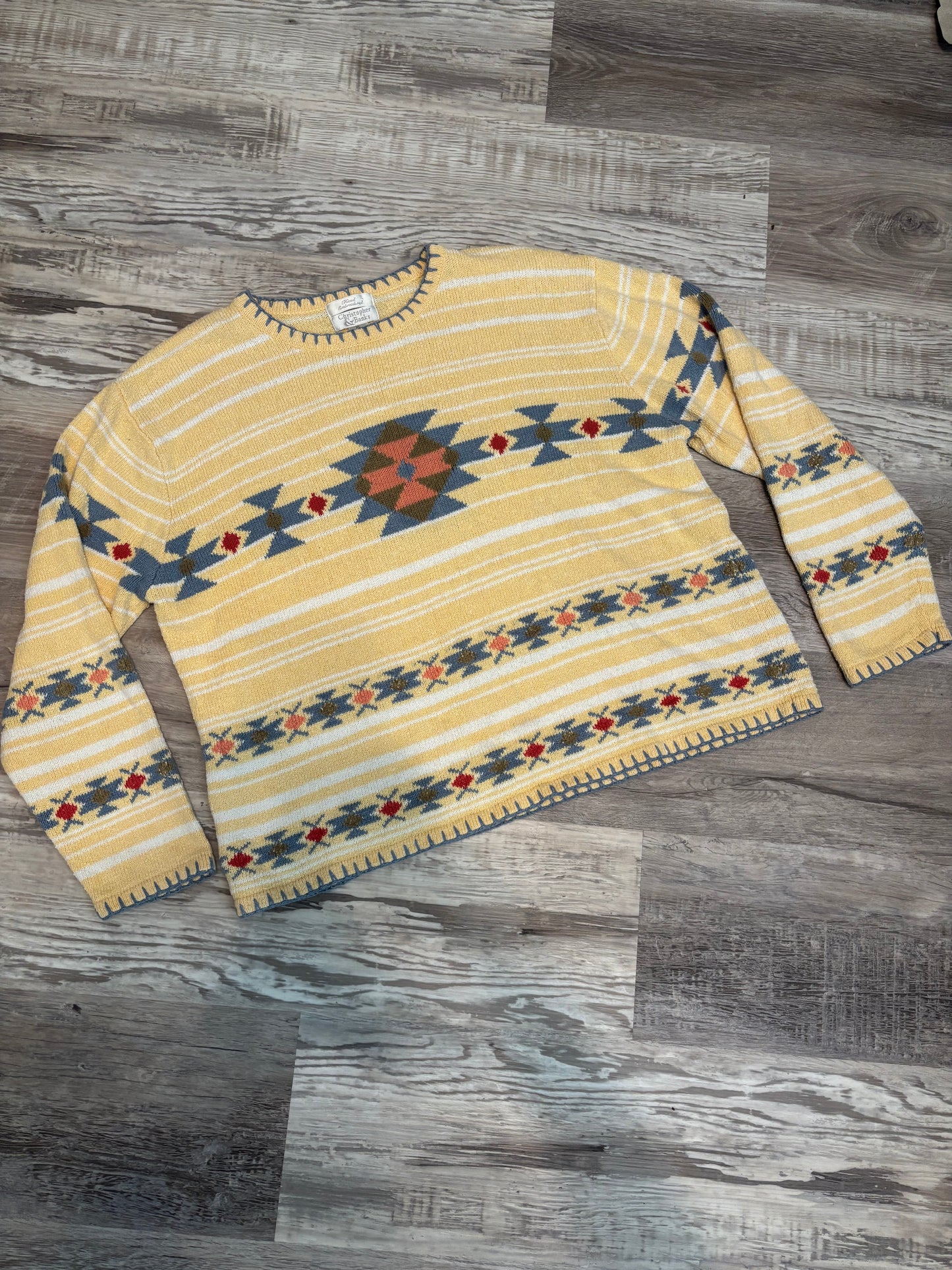 *VINTAGE* AZTEC SOUTHWESTERN SWEATER