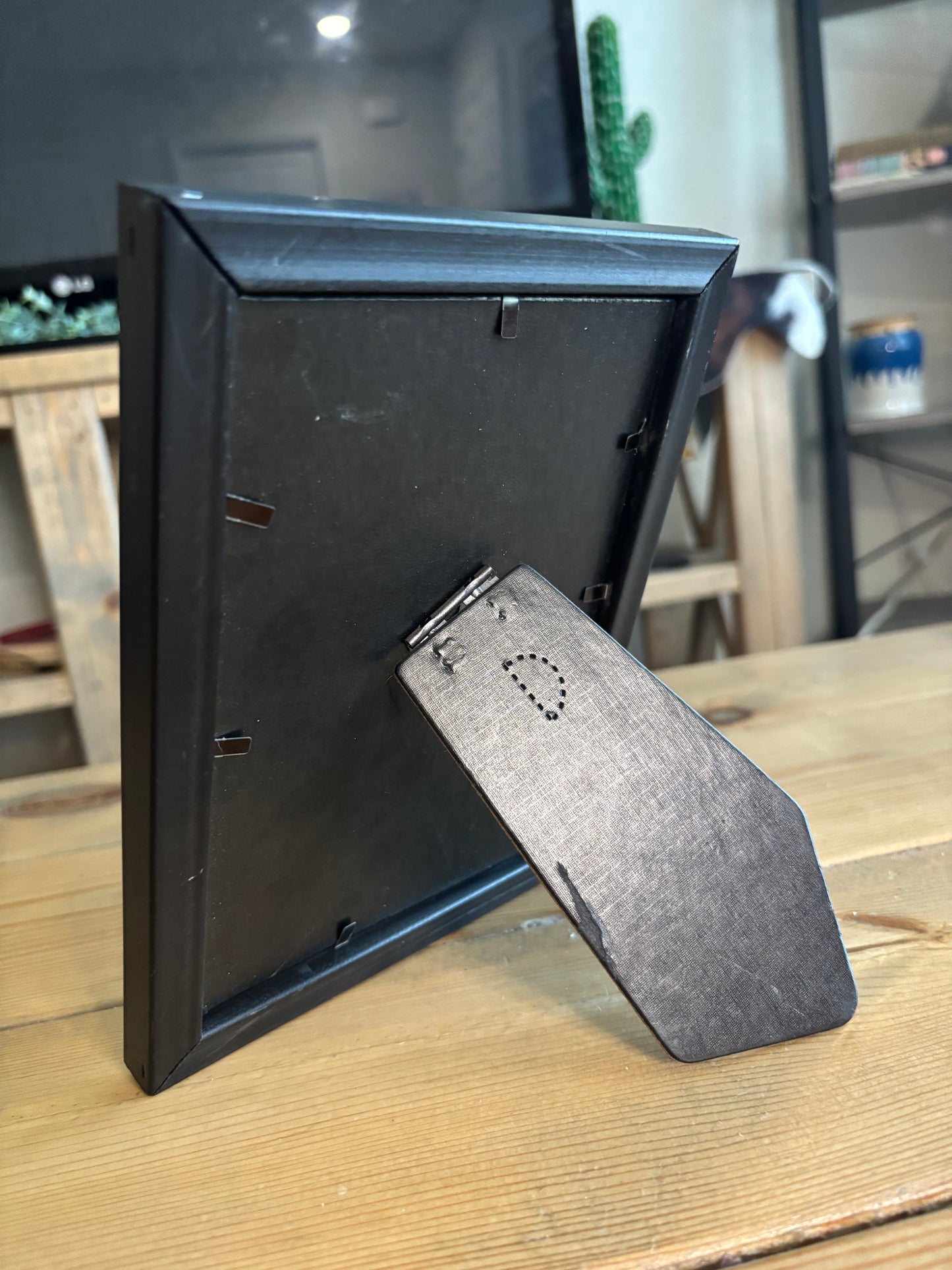 *VINTAGE* SOUTHWESTERN CACTUS PRINT FRAME