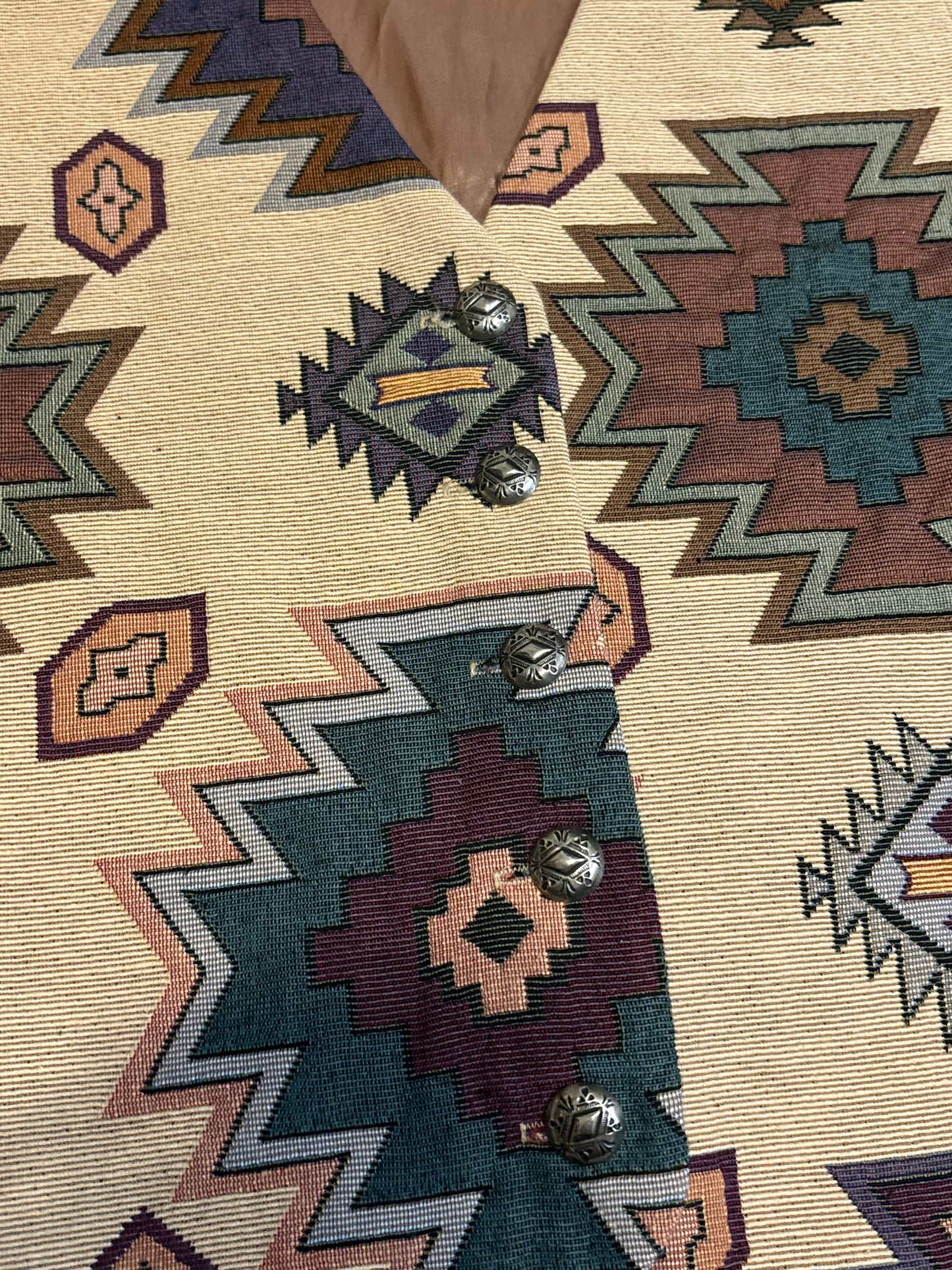 DIAMOND L AZTEC VEST *VINTAGE*