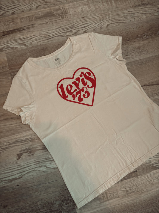 LEVI’S 73 HEART BABY TEE