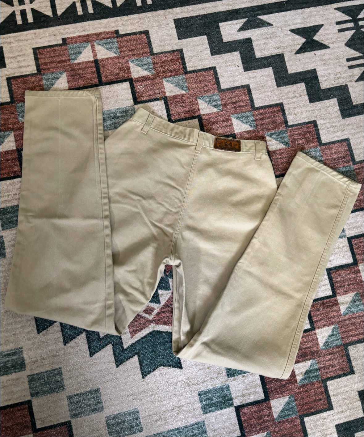 30” KHAKI ROCKIES BAREBACK JEANS *VINTAGE*