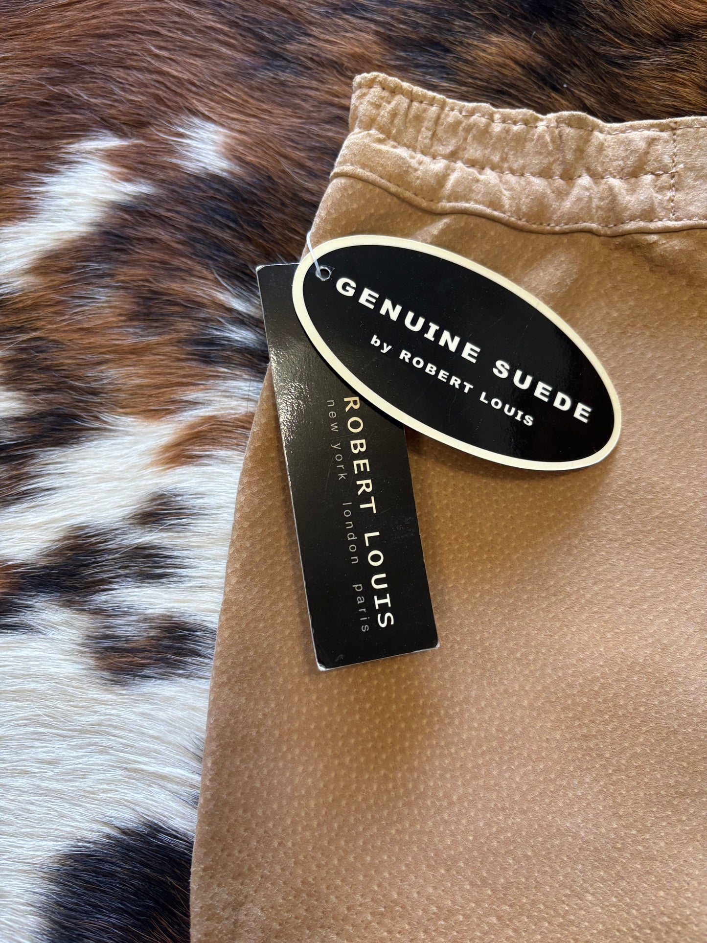 *VINTAGE*DEADSTOCK* 39” GENUINE SUEDE SKIRT
