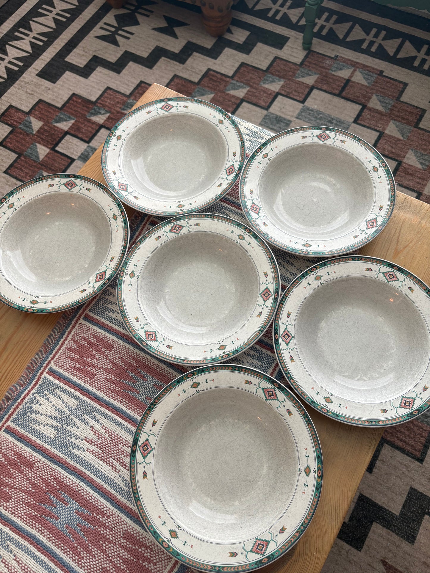 SOUTHWESTERN STUDIO NOVA ADIRONDACK DINNERWARE *VINTAGE*