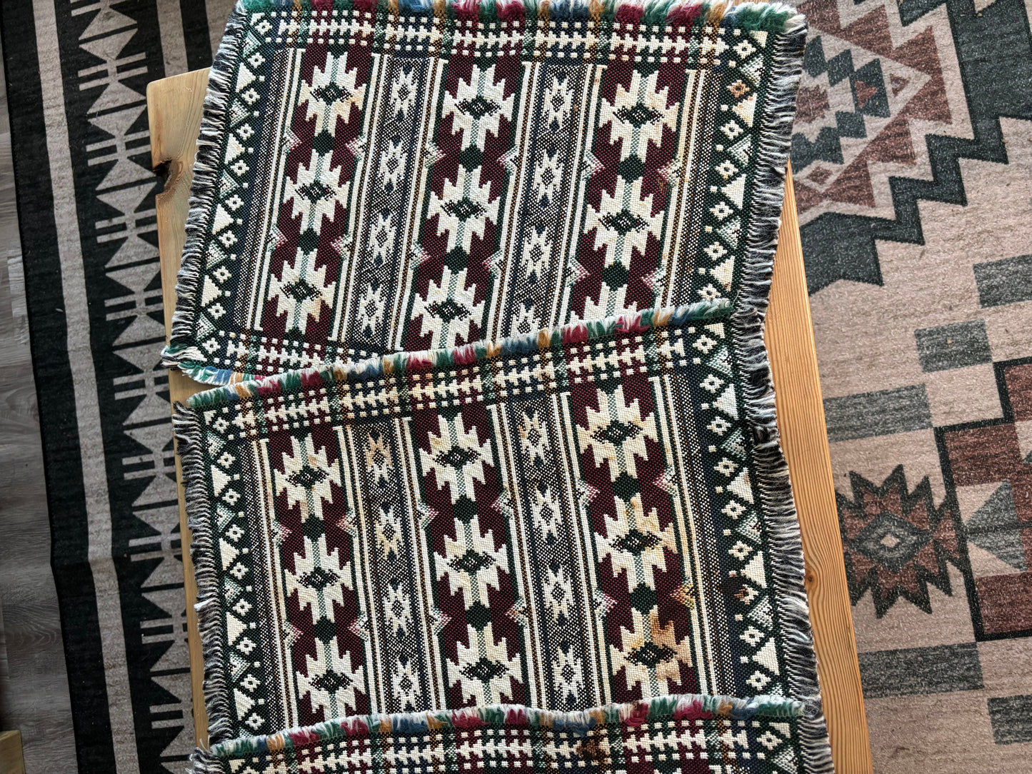 *VINTAGE* AZTEC PLACEMATS SET OF 4