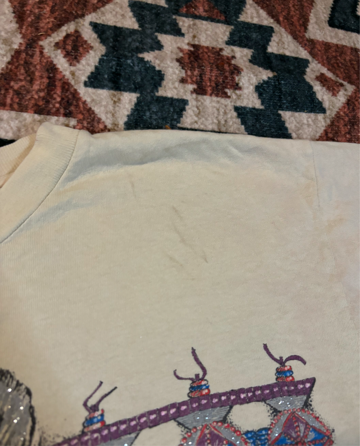 DIAMOND DUST SOUTH DAKOTA WOLF TEE *VINTAGE*