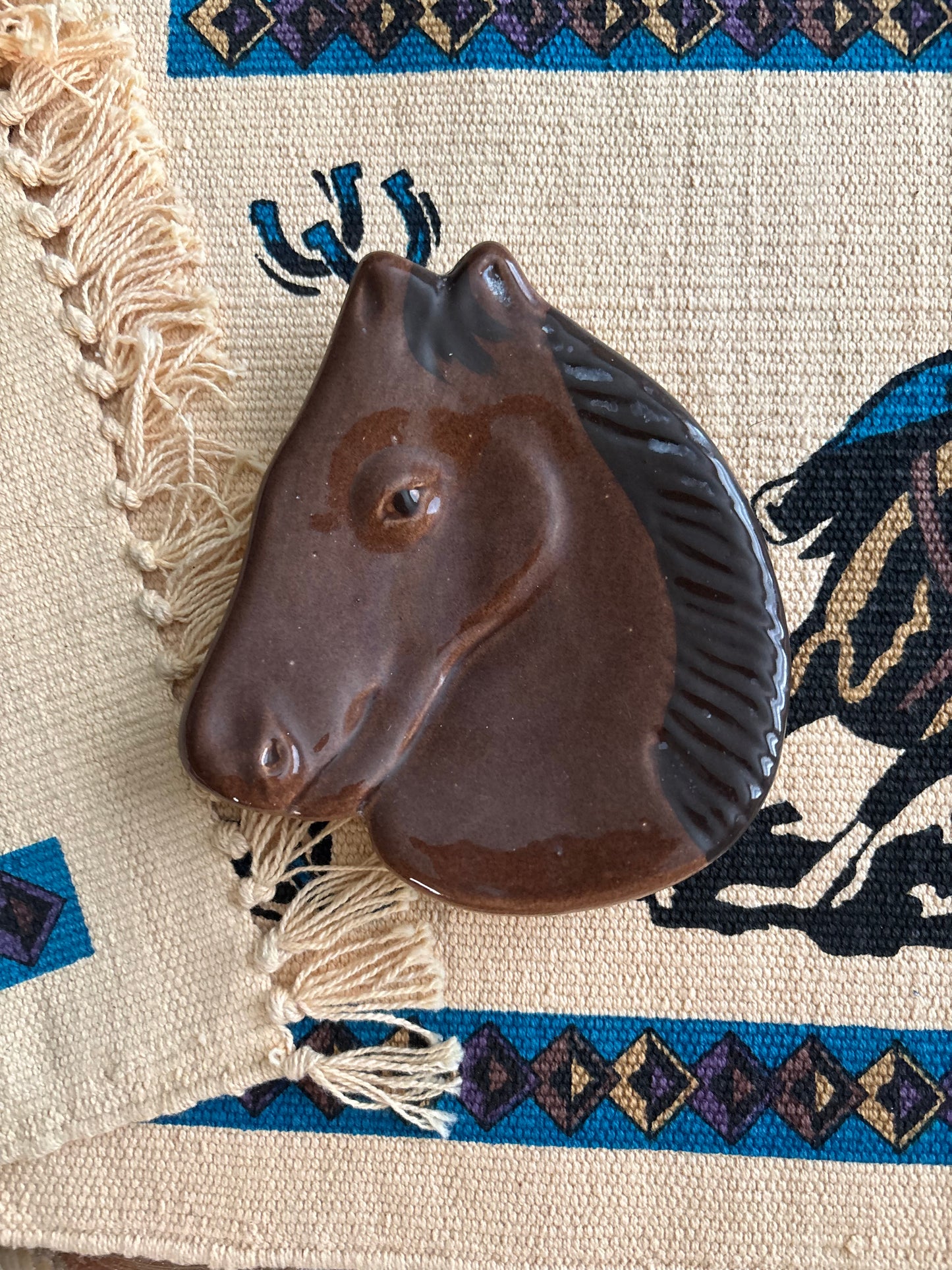*VINTAGE* CERAMIC HORSE SPOON REST