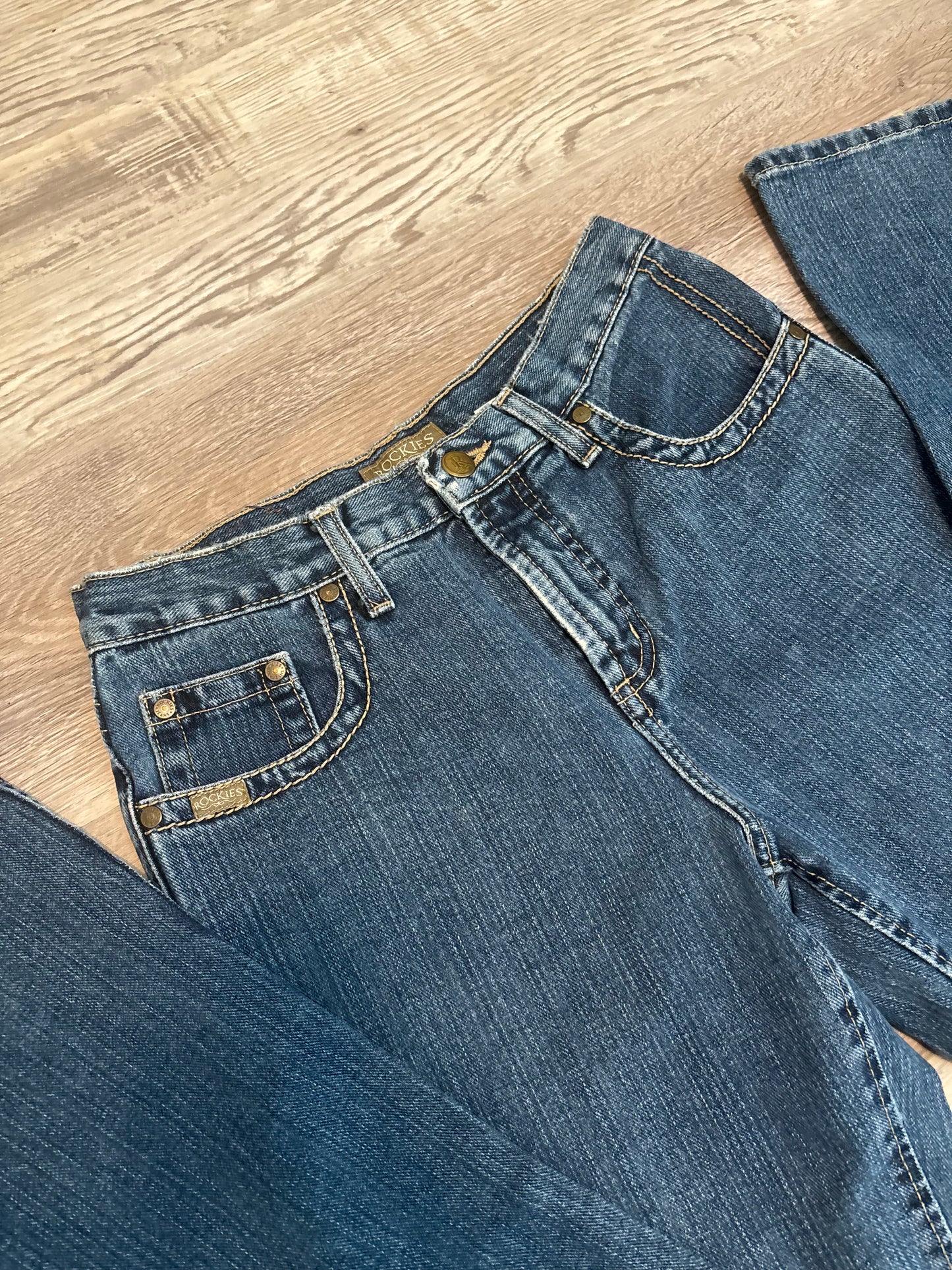 29” *VINTAGE* DENIM ROCKIES BAREBACK JEANS
