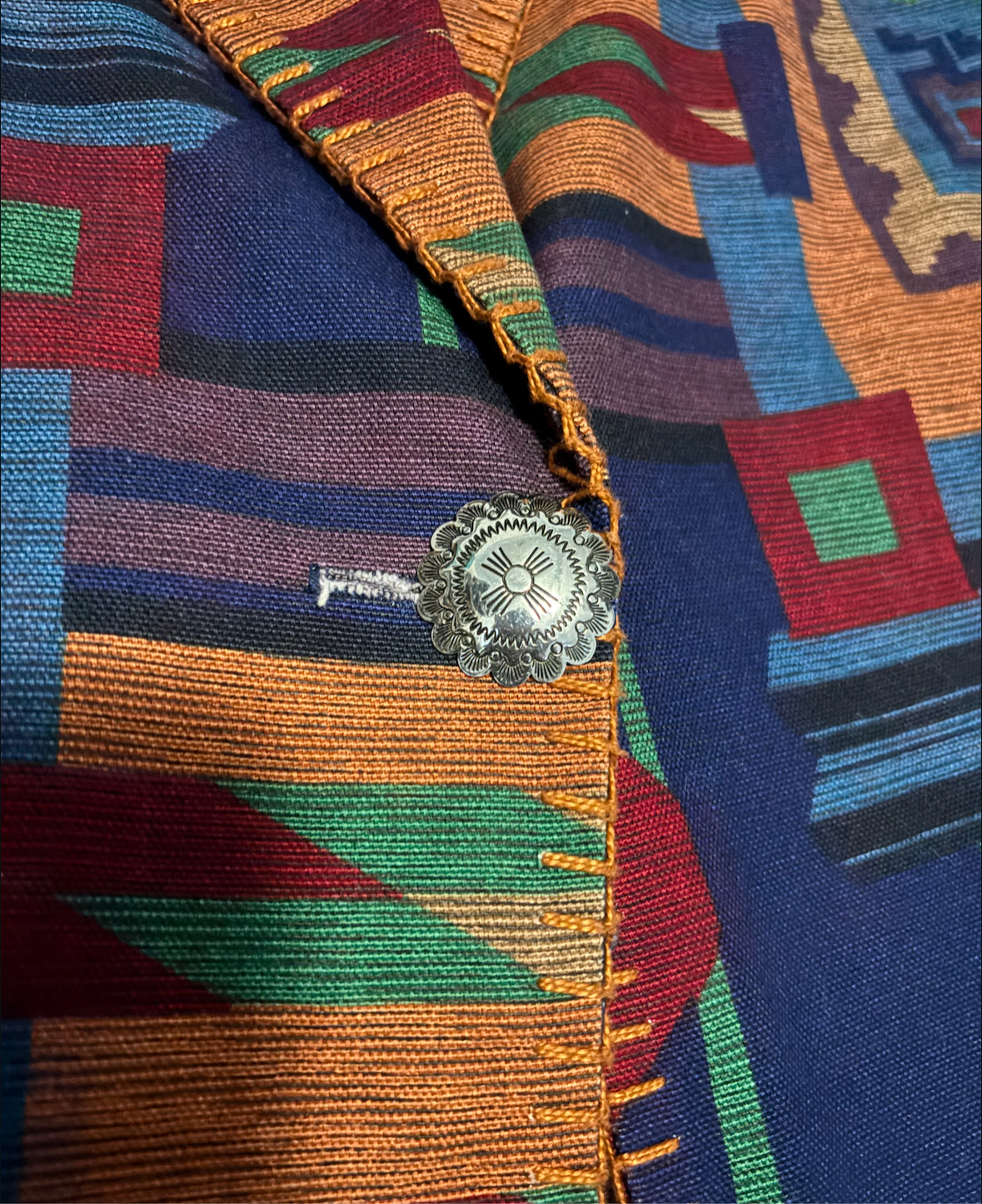 RHONDA STARK SOUTHWESTERN AZTEC BLAZER *VINTAGE*