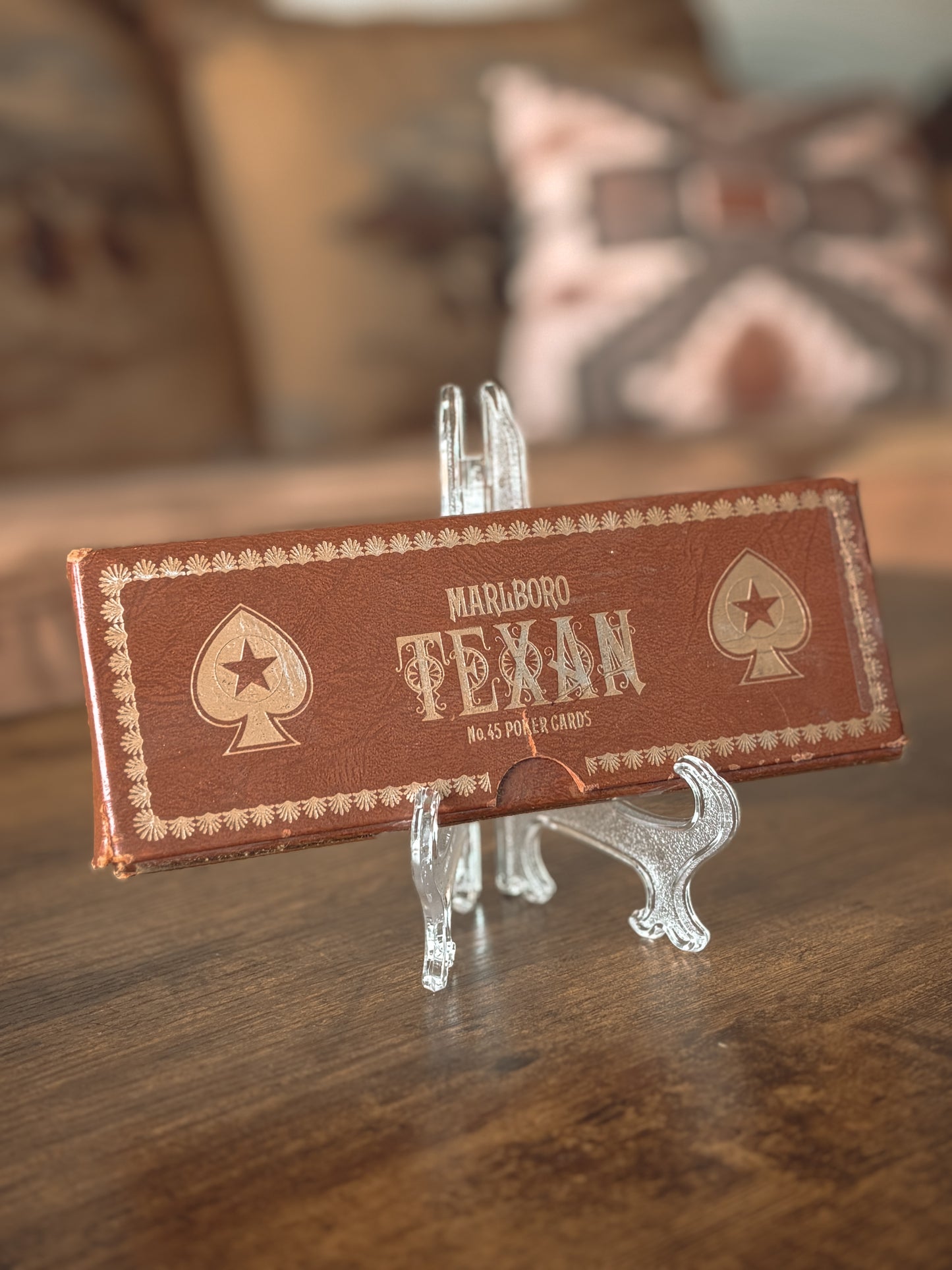 *VINTAGE* MARLBORO TEXAN POKER CARD (BOX MARLBORO, SEE DESCRIPTION)