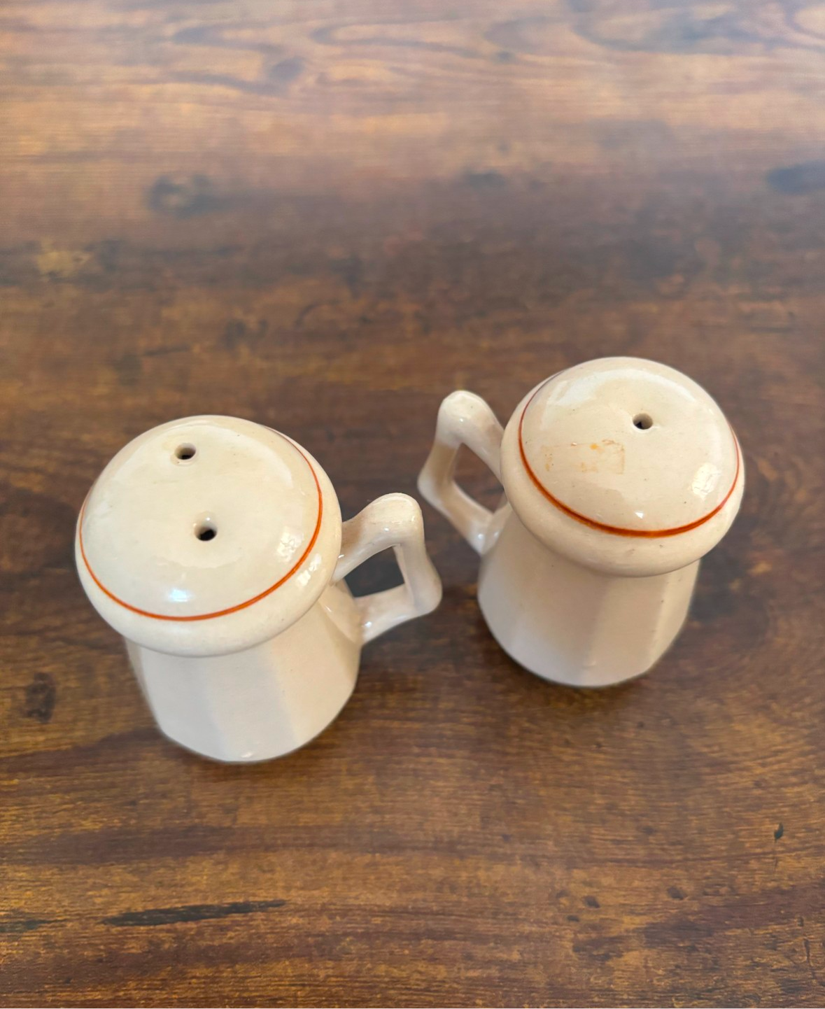 TEXAS BRONC SALT & PEPPER SHAKER SET *VINTAGE*