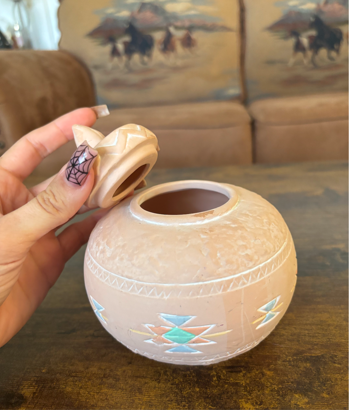 SOUTHWESTERN VASE JAR *VINTAGE*