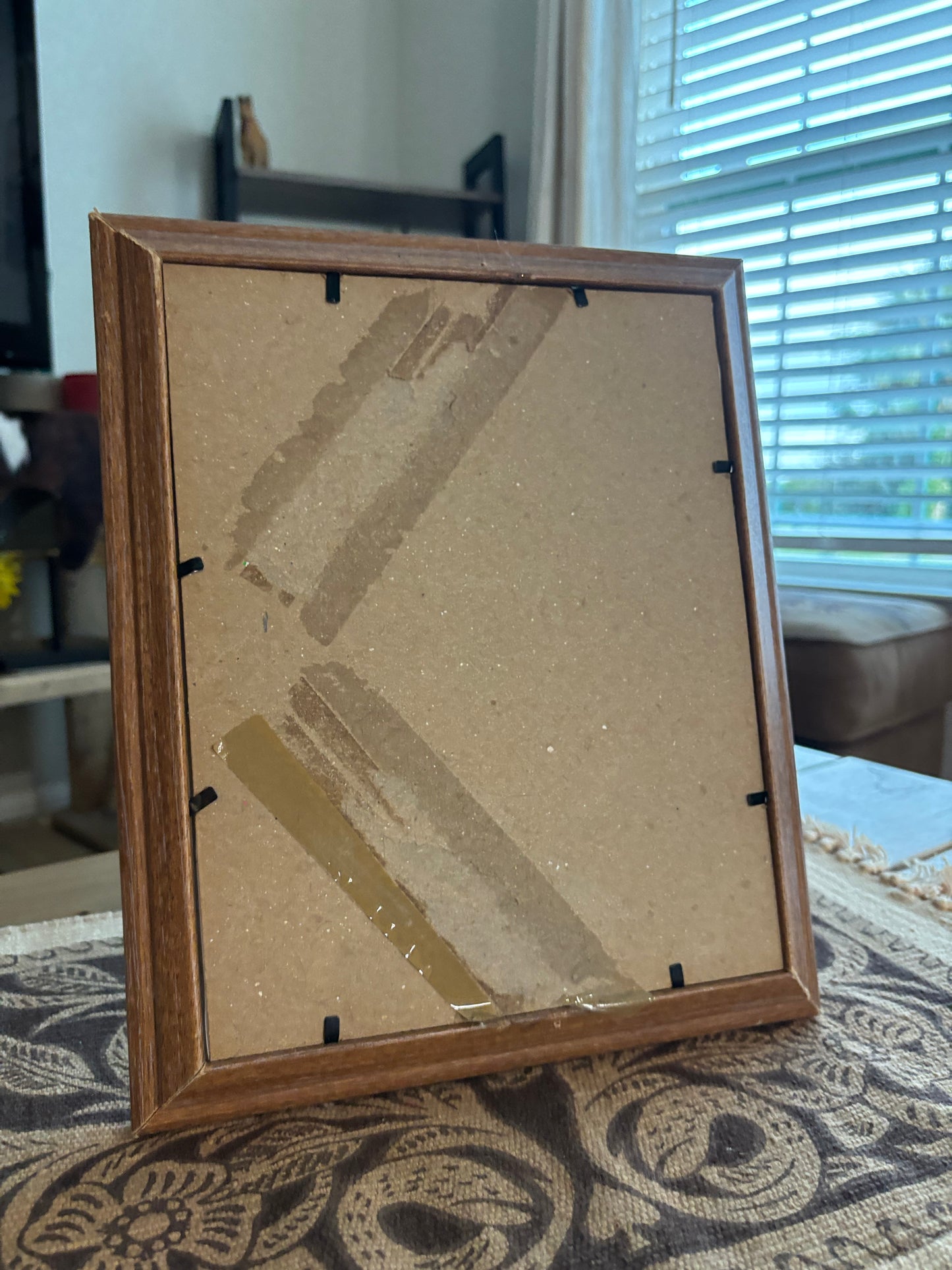 OREGON HORSEMAN WOODEN FRAMED POSTER