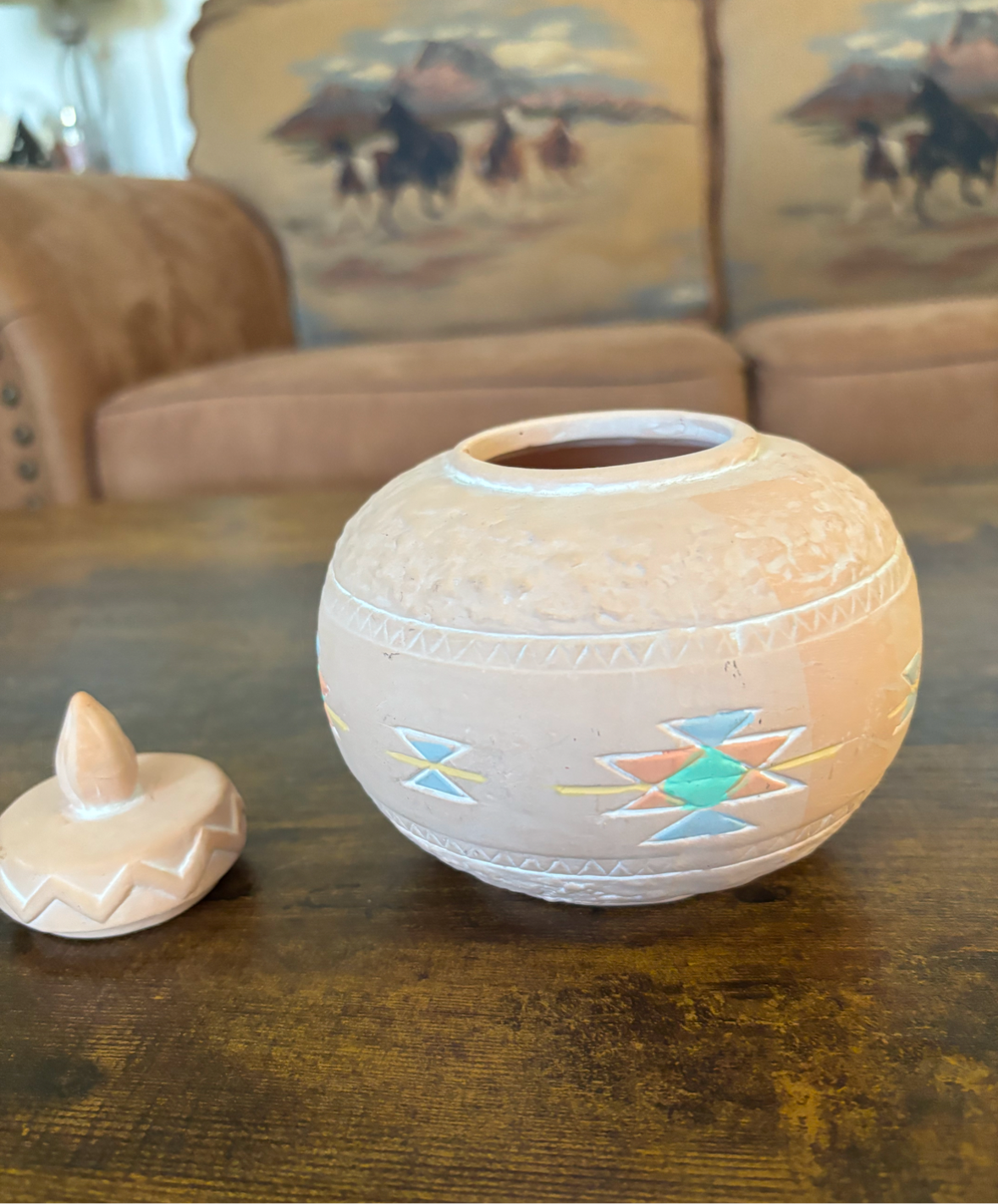 SOUTHWESTERN VASE JAR *VINTAGE*