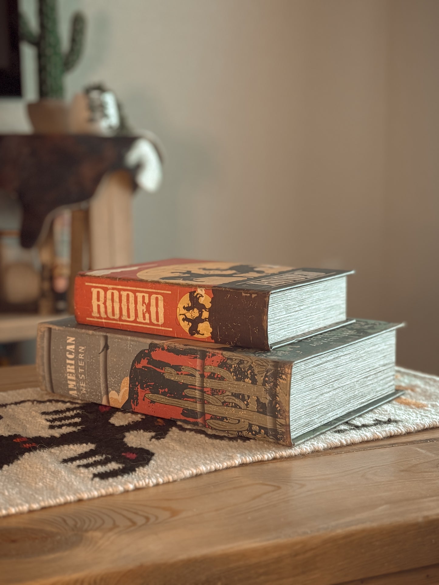 WESTERN BOOK KEEPSAKE BOXES