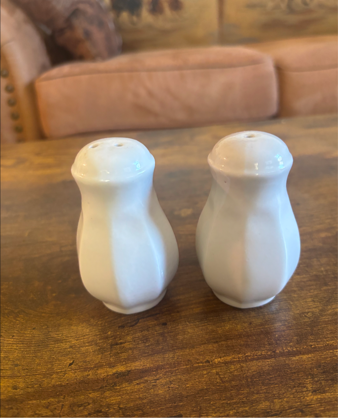 OKLAHOMA SALT & PEPPER SHAKER SET *VINTAGE*