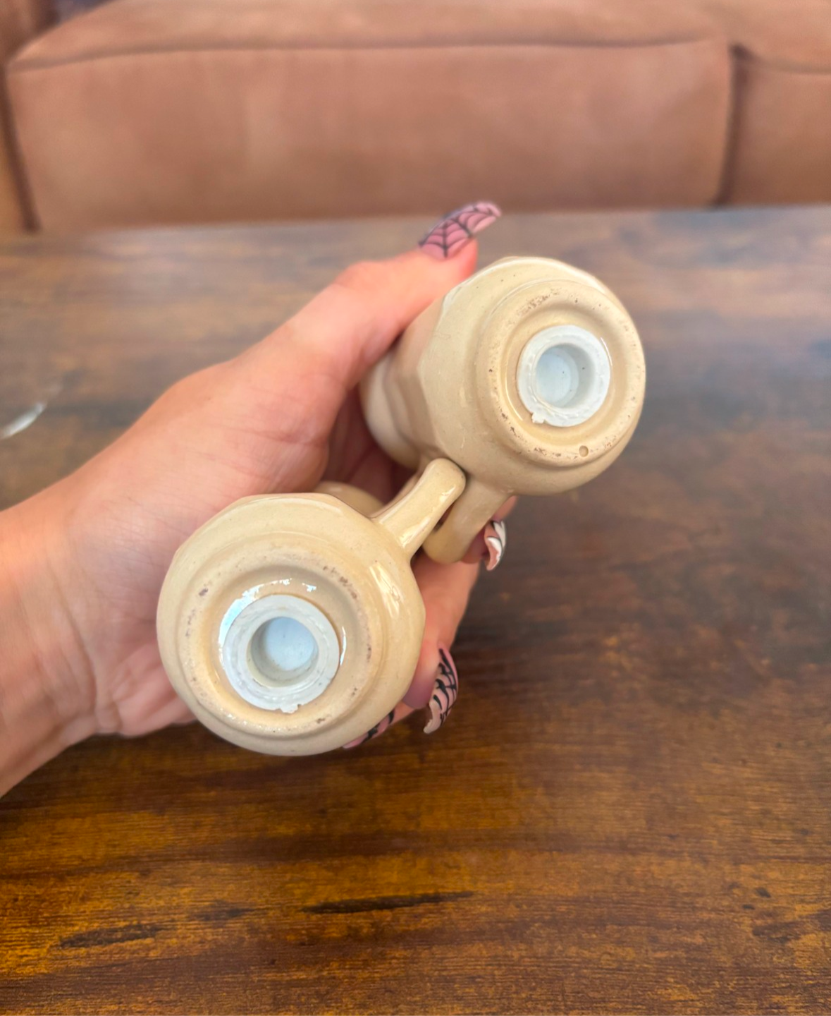 TEXAS BRONC SALT & PEPPER SHAKER SET *VINTAGE*