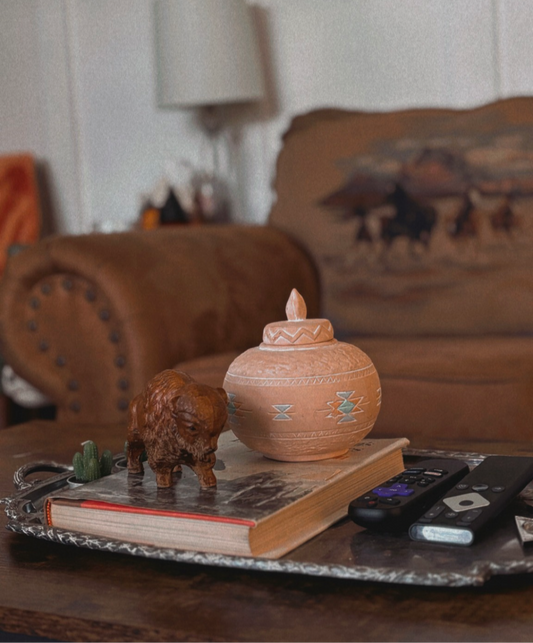 SOUTHWESTERN VASE JAR *VINTAGE*