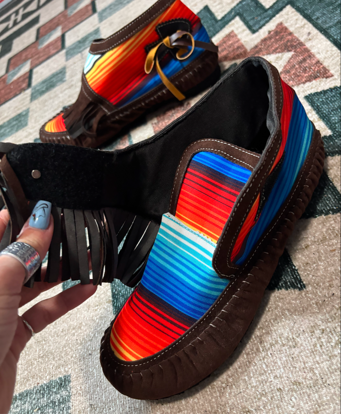 NWOT SERAPE MOCS