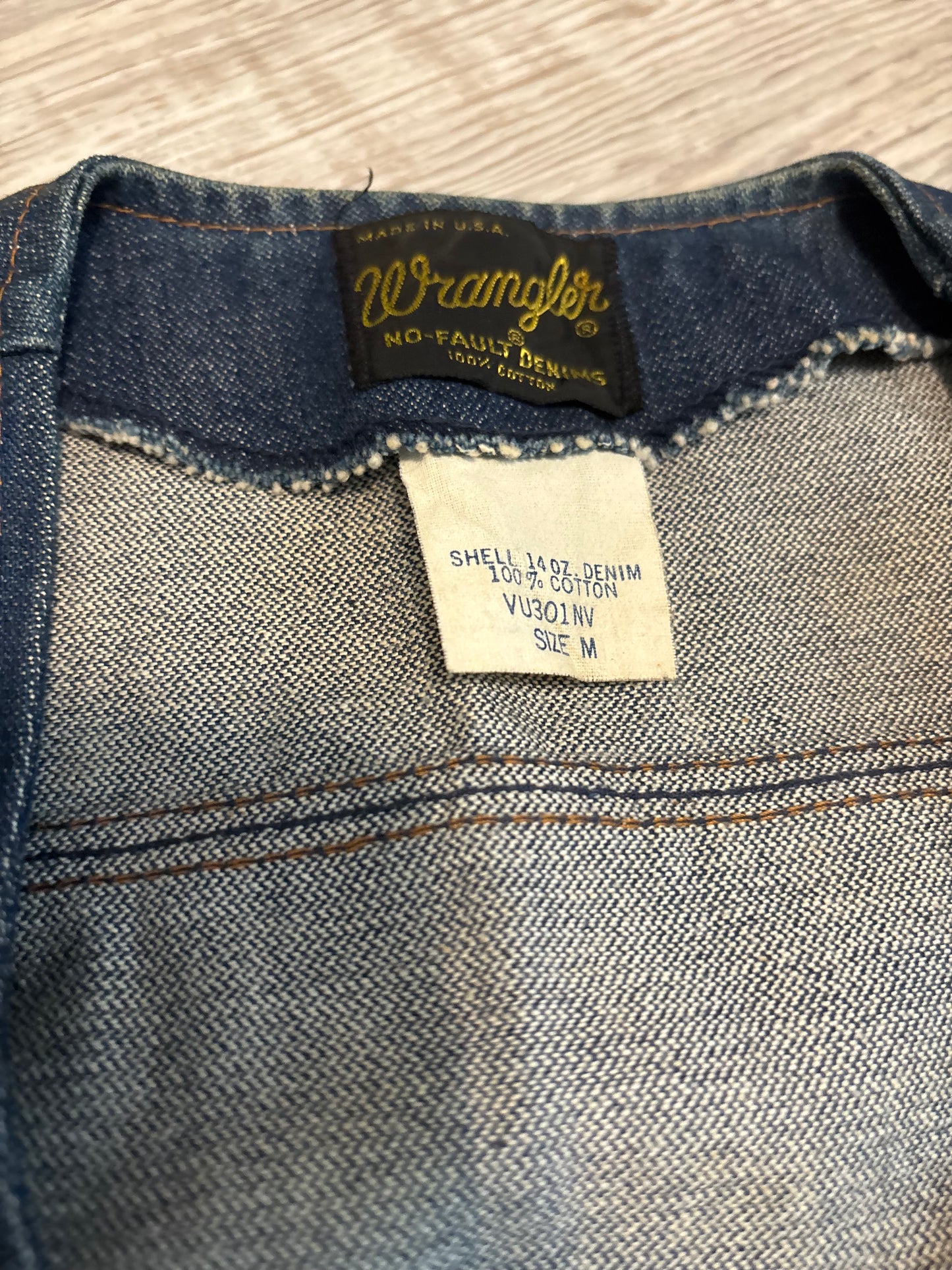 *VINTAGE* HARLEY DAVIDSON X WRANGLER DENIM VEST