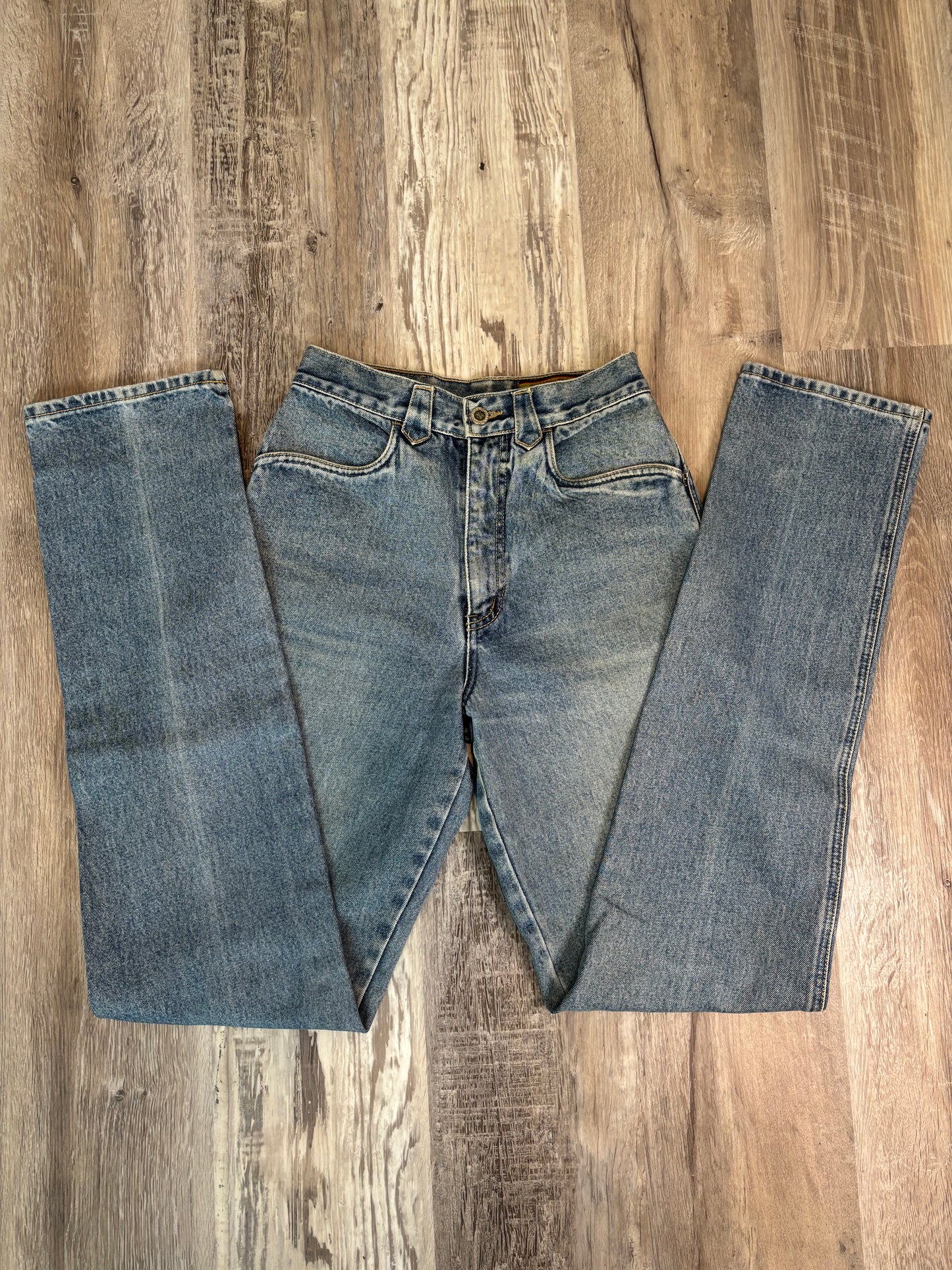 26" LIGHT WASH LAWMAN BAREBACK JEANS *VINTAGE*