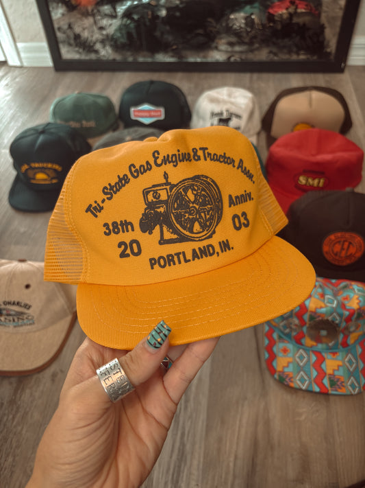 *VINTAGE* ENGINE & TRACTOR TRUCKER HAT