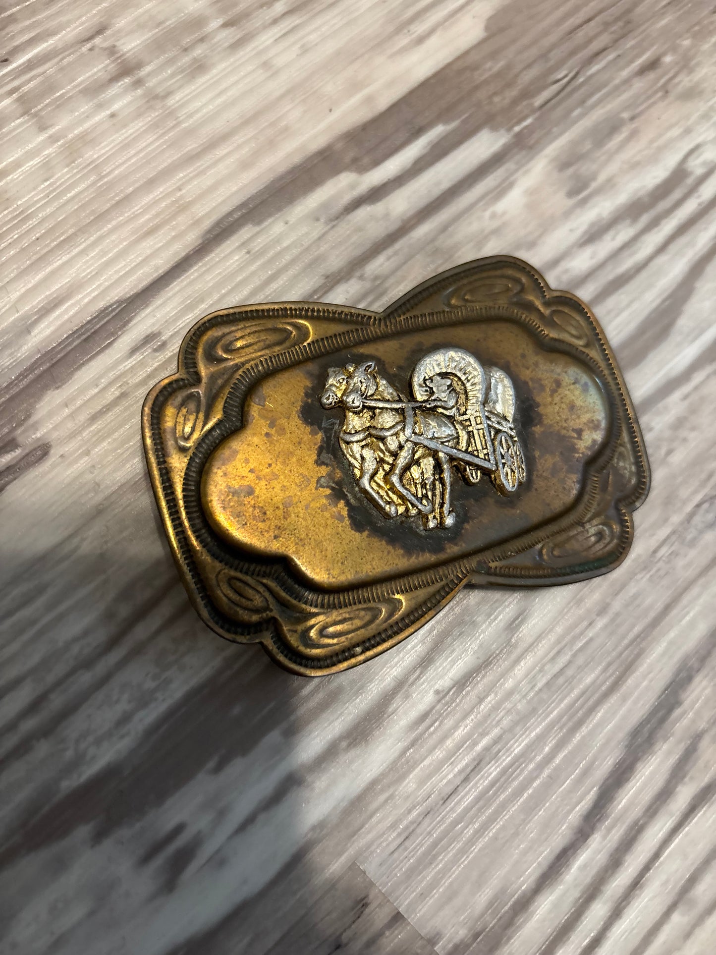 *VINTAGE* HORSE BELT BUCKLES