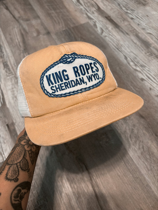 KING ROPES TRUCKER SNAPBACK HAT